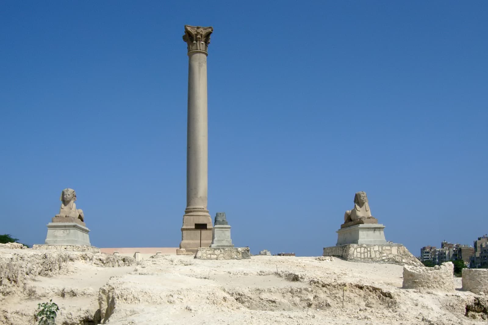 Pompey's Pillar and the Serapeum: The Last Pillar of the Invented God
