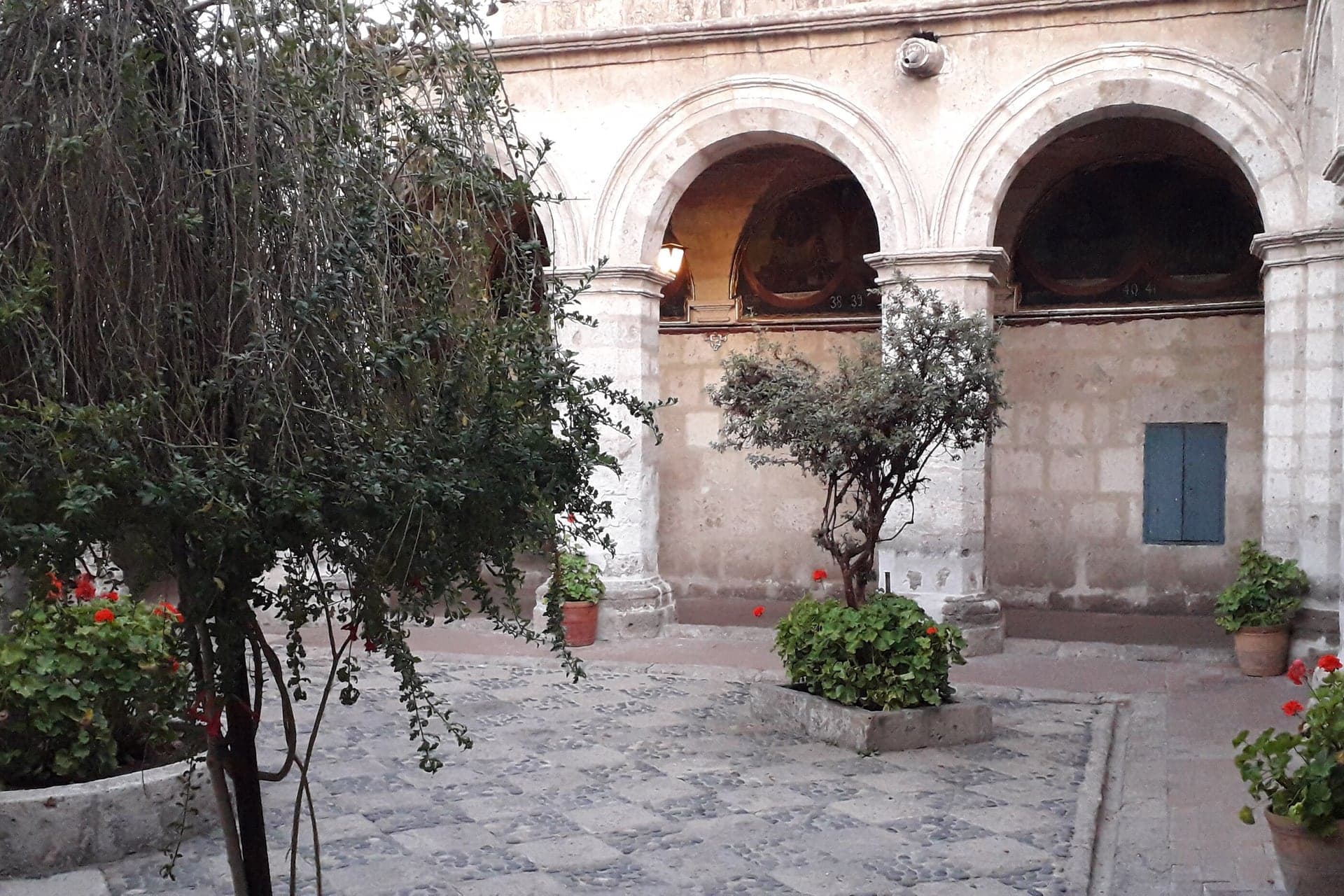 Novices' Cloister: Silence First