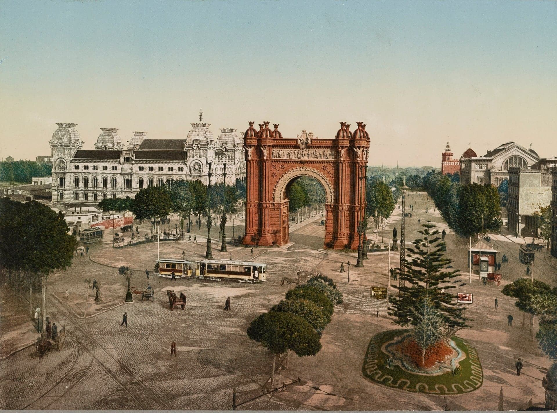 The Arc de Triomf