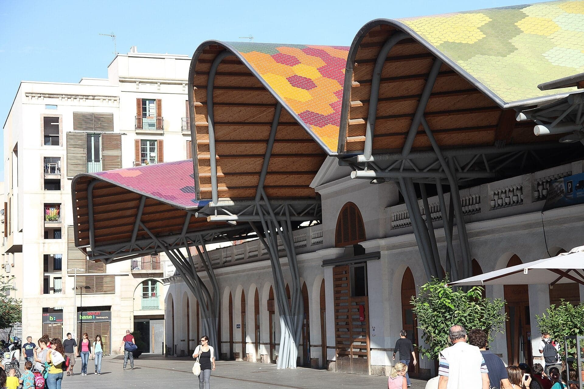 Mercat de Santa Caterina: The Colored Roof