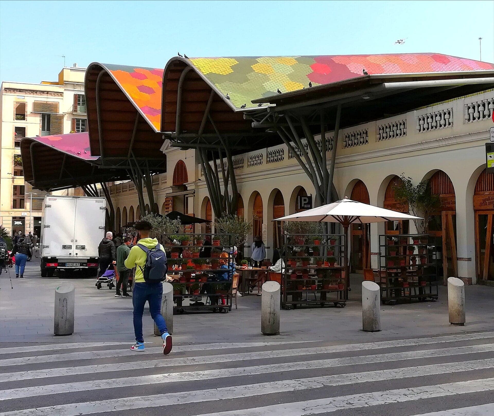 Mercat de Santa Caterina: The Colored Roof