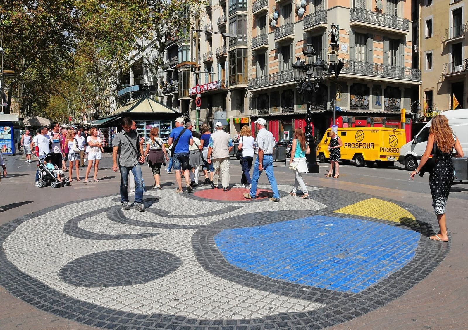 La Rambla: Pla de la Boqueria