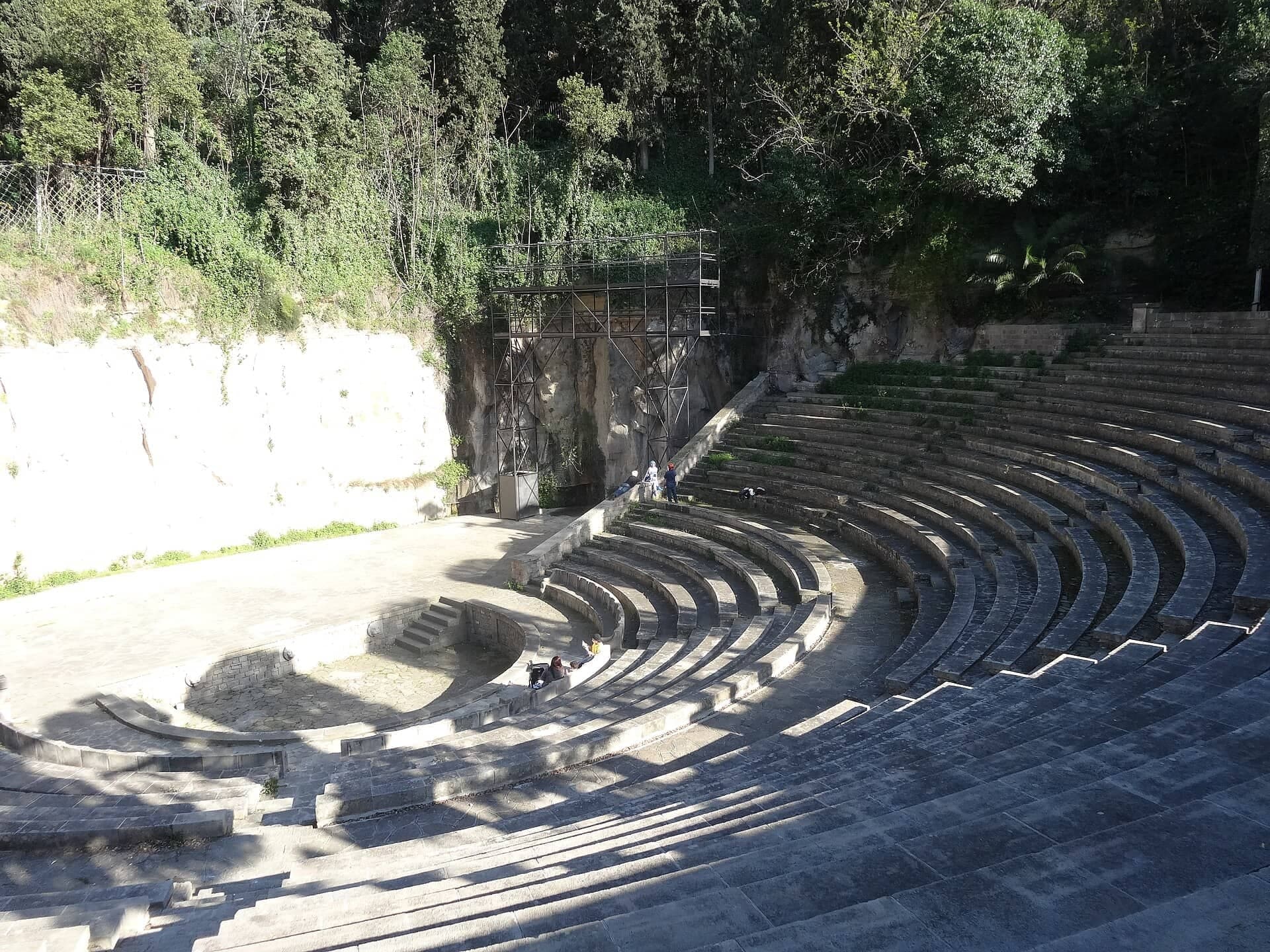 Greek Theatre: A Stage Cut From a Quarry