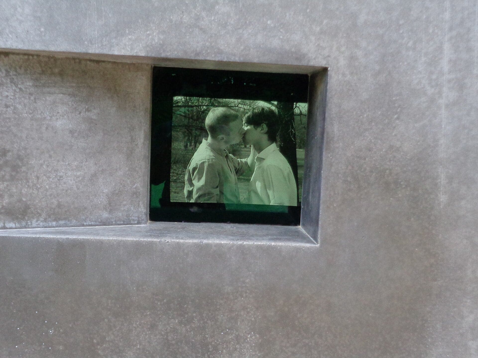 Memorial to Persecuted Homosexuals: One Window
