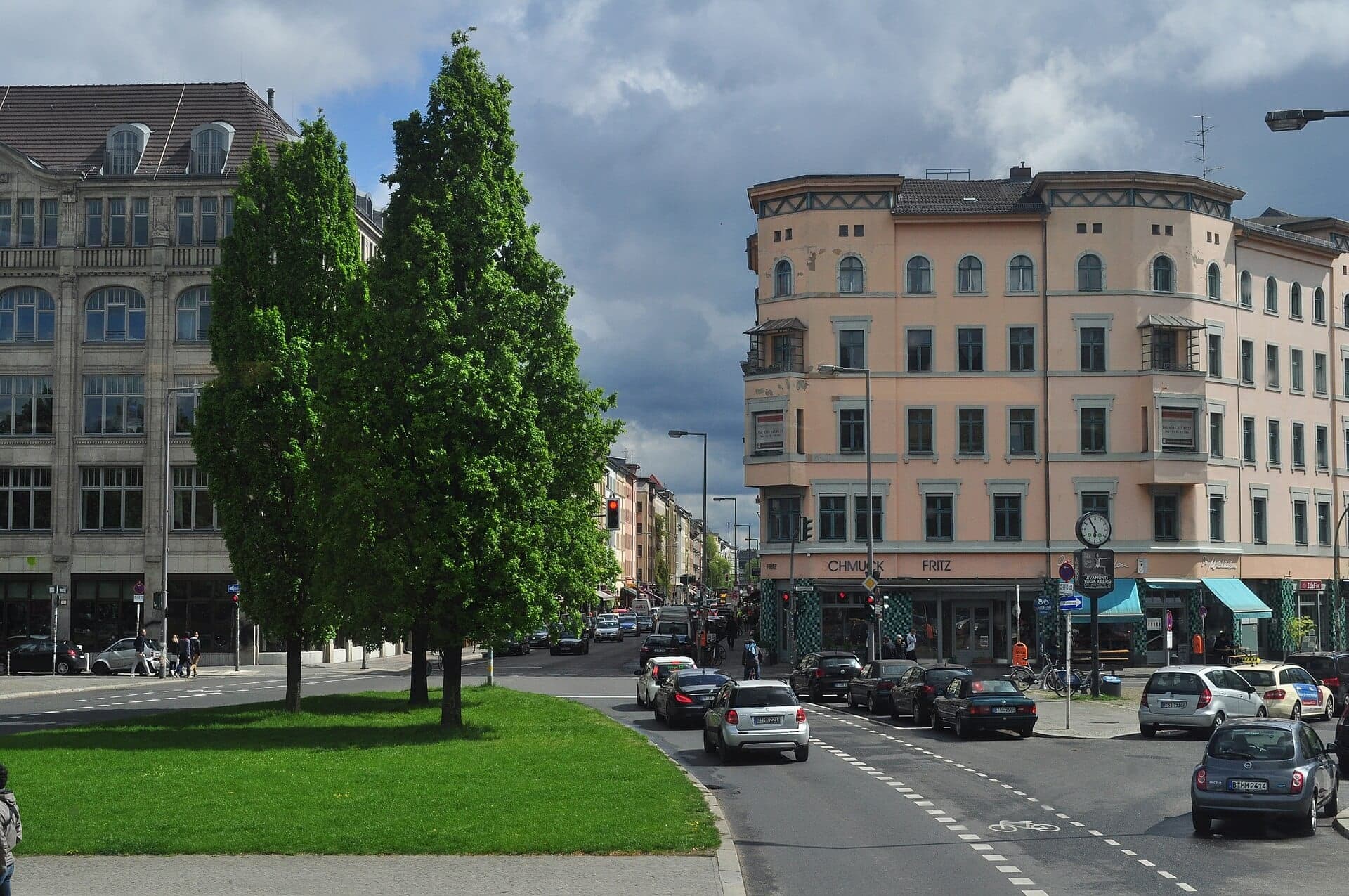 Oranienplatz: Where the Canal Widened