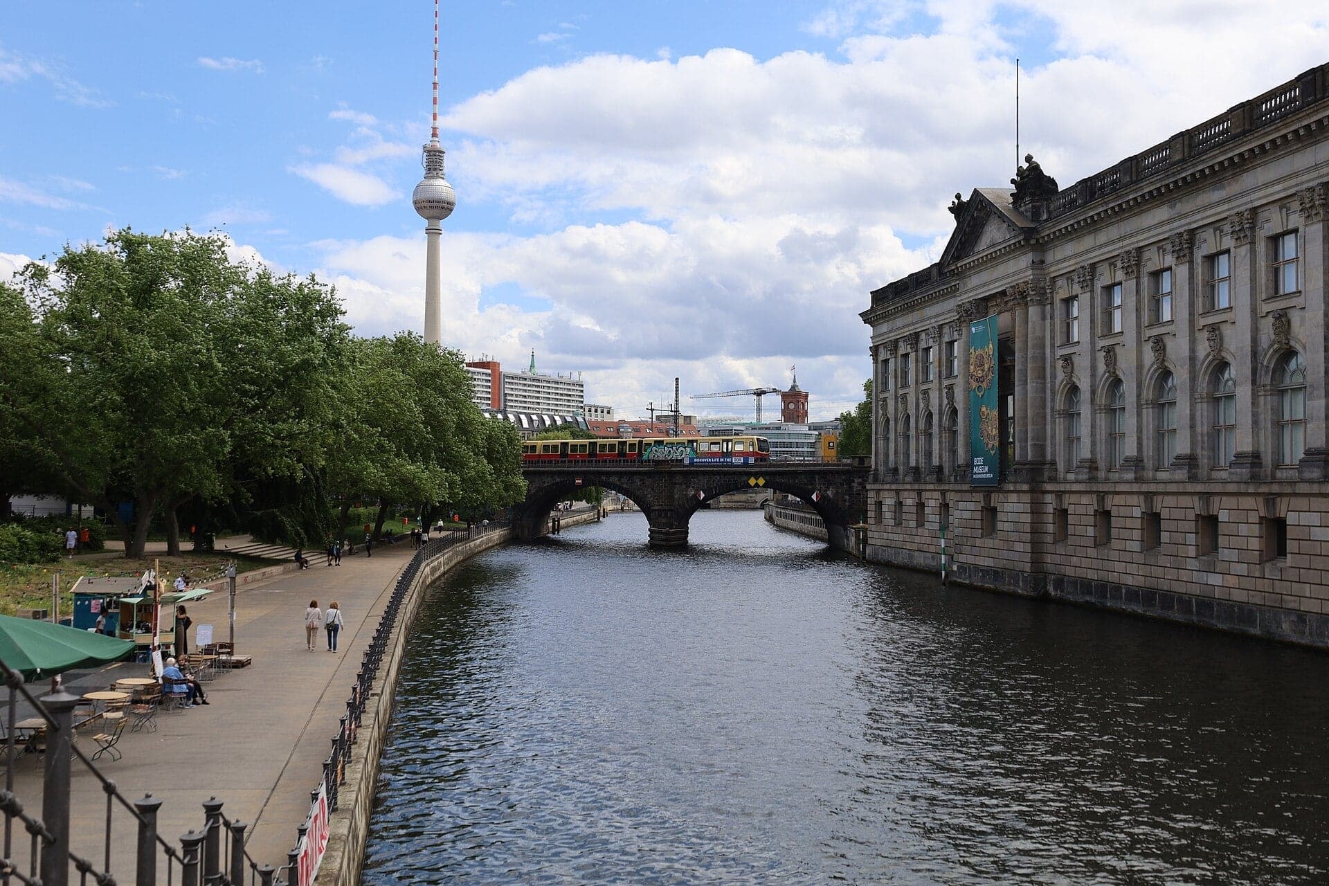 Monbijoupark and the Bode Museum: The Island's Prow
