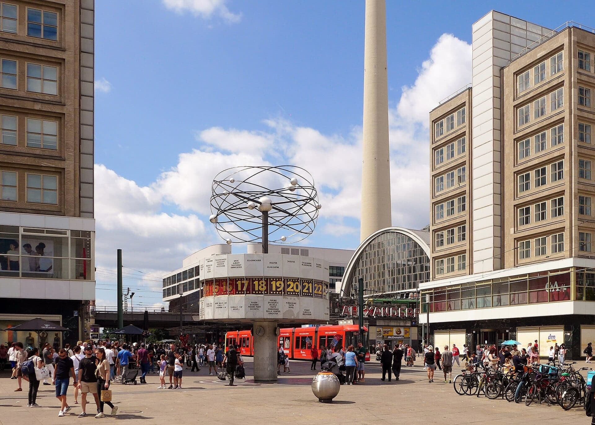 World Time Clock: Twenty-Four Zones and a Trabant