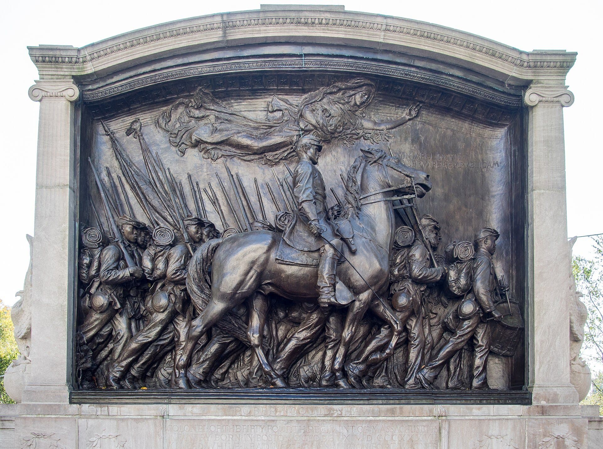 Shaw Memorial: An Officer Among His Men