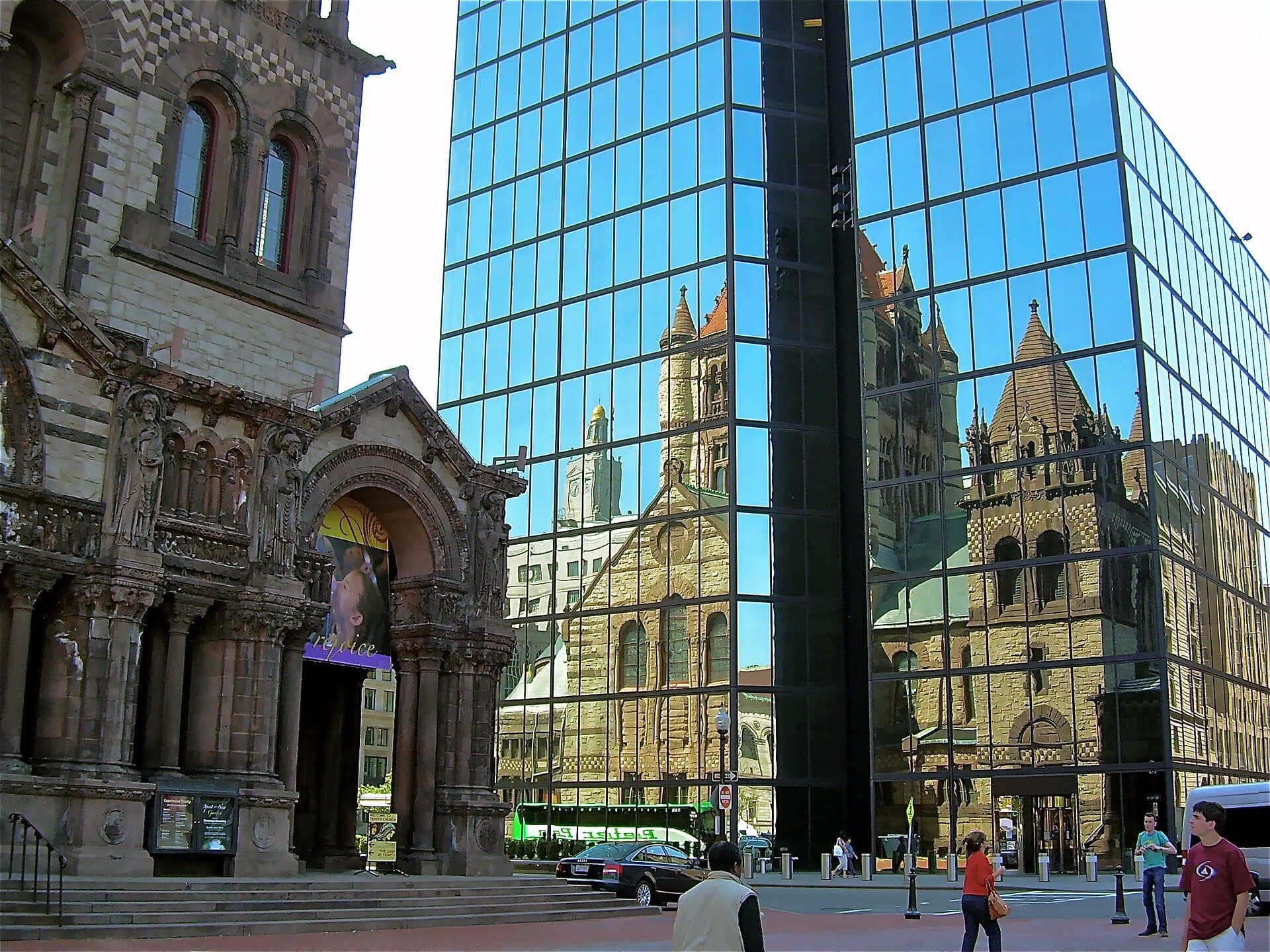 Trinity Church: Stone on a Marsh, Glass Behind