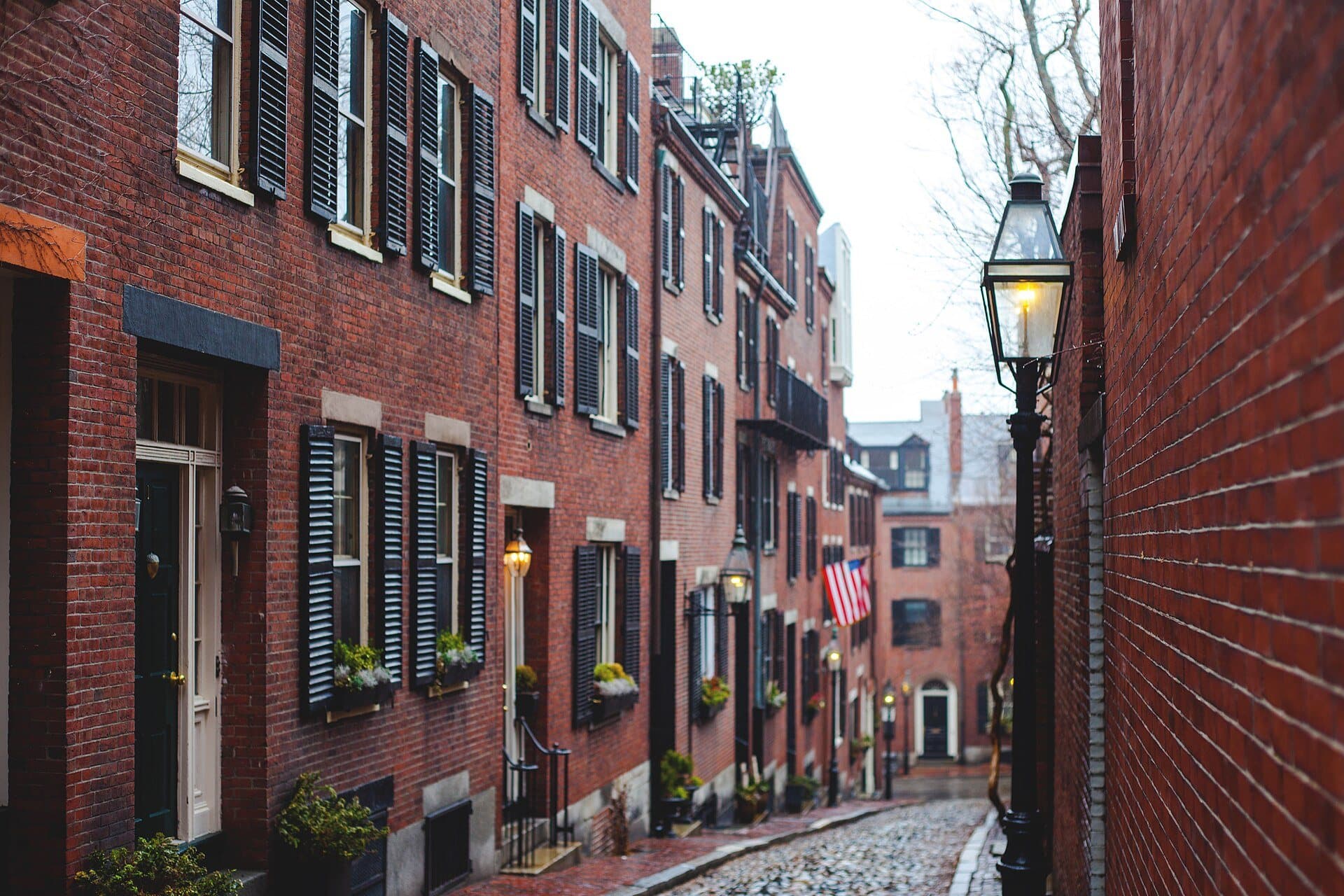 Acorn Street: A Lane of River Stones