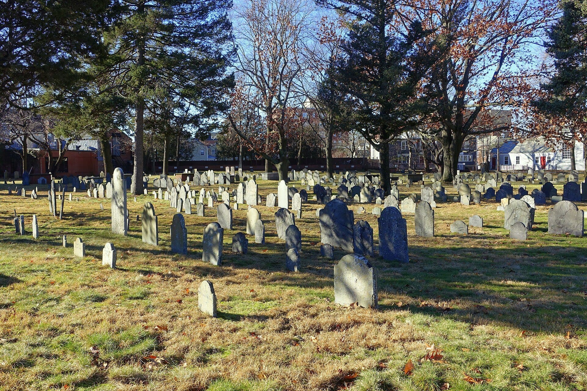 Christ Church and the Old Burying Ground: Wood Dressed as Stone