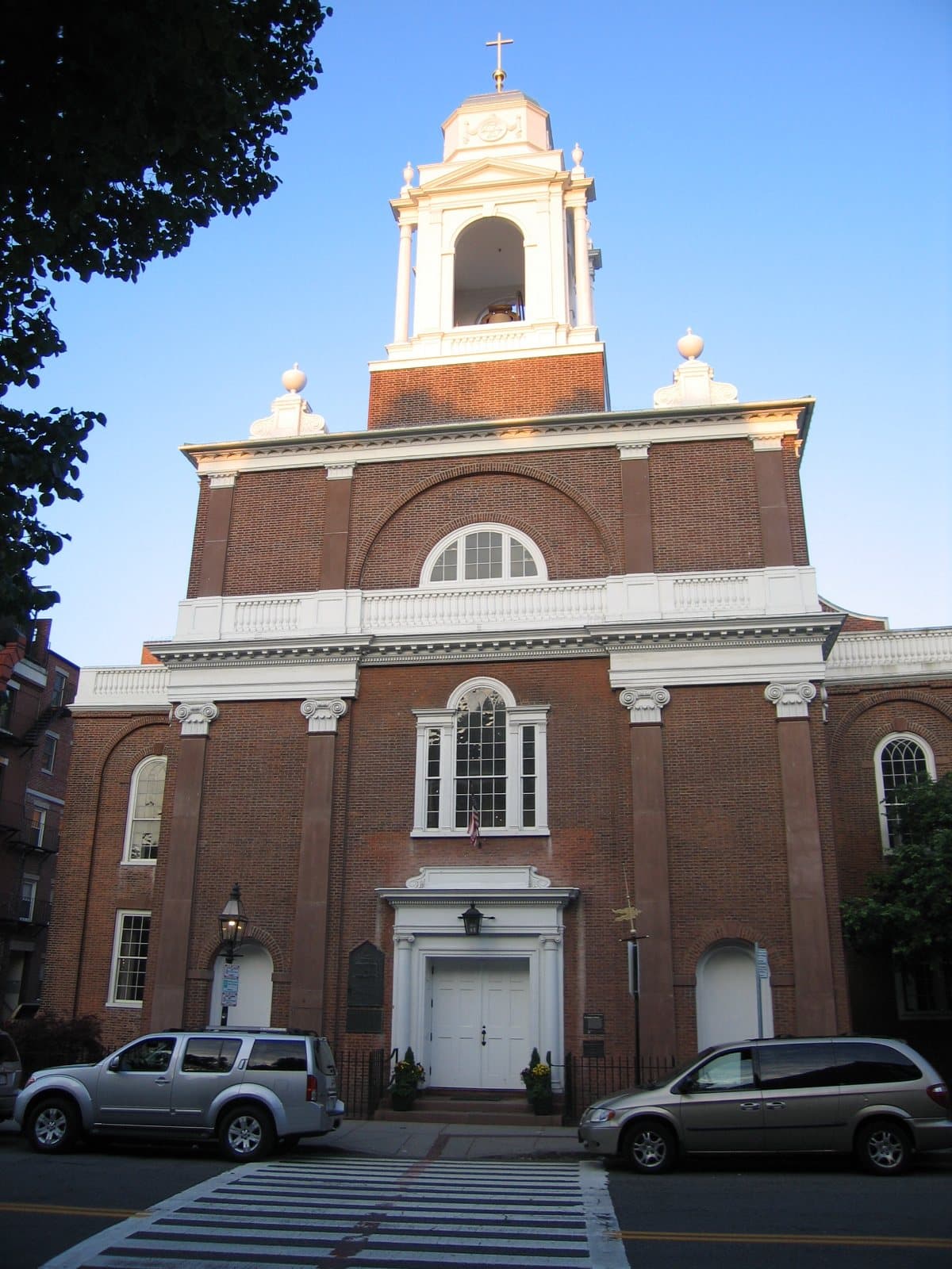 Paul Revere Mall: A Street Cleared for a View