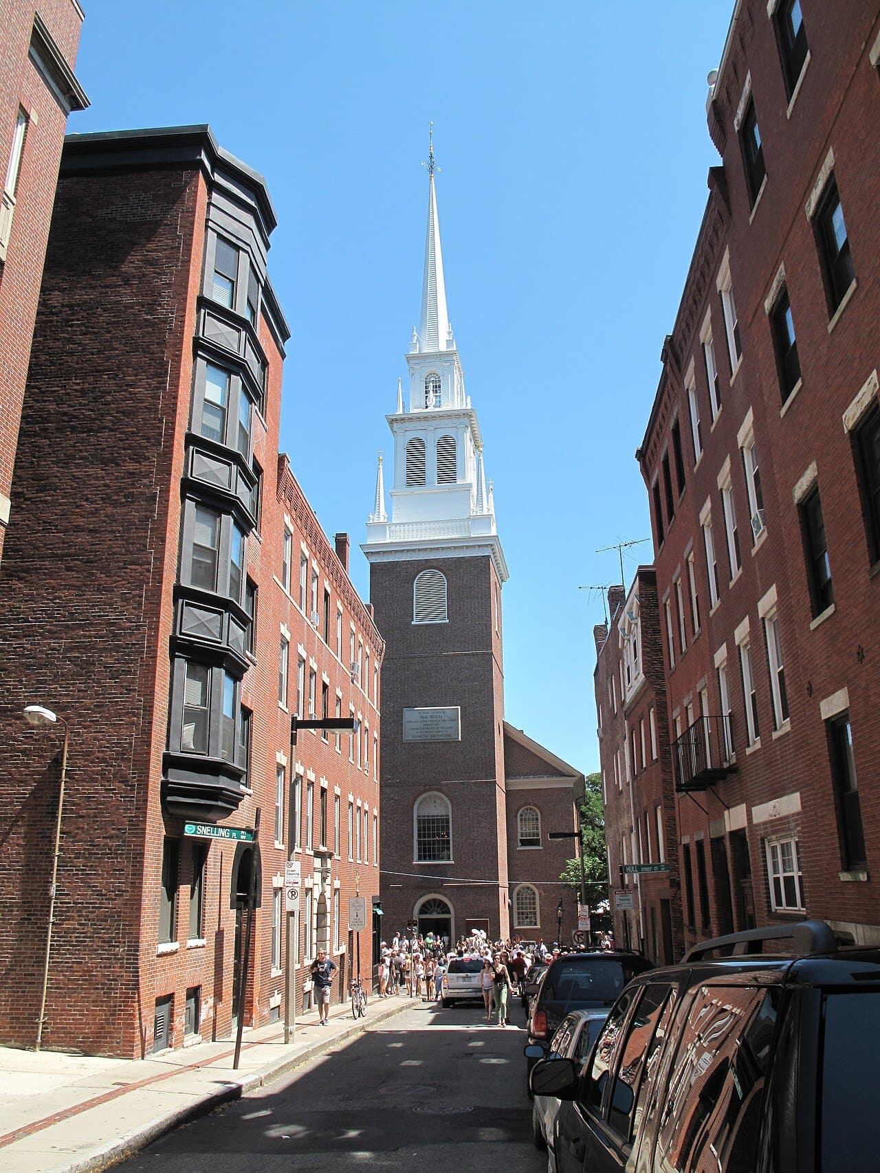 Old North Church: Two Lanterns and a Third Steeple
