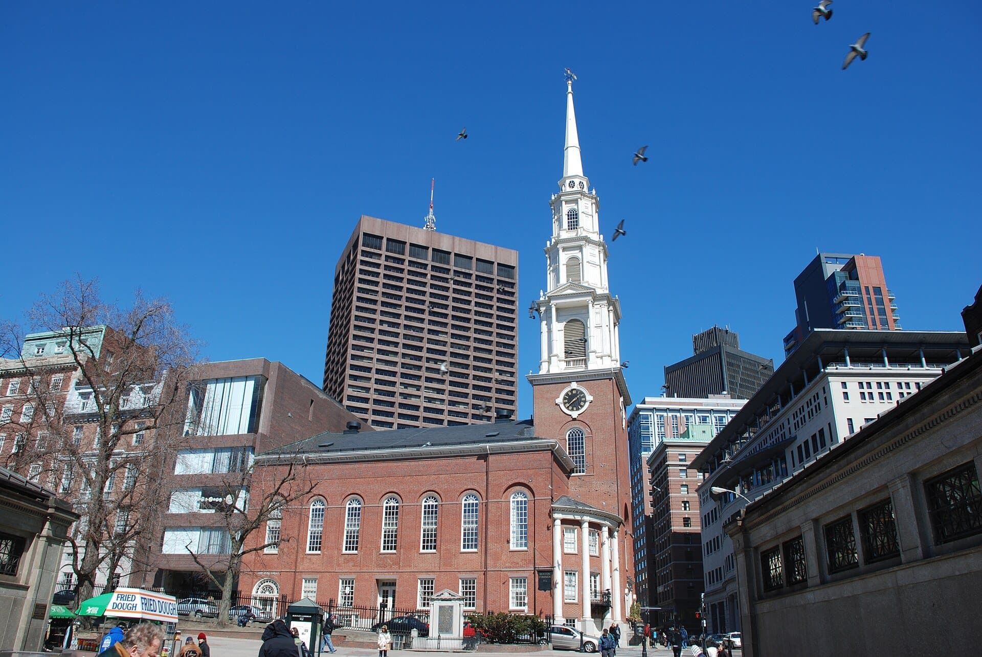 Park Street Church: Brick, White Wood and a Pulpit