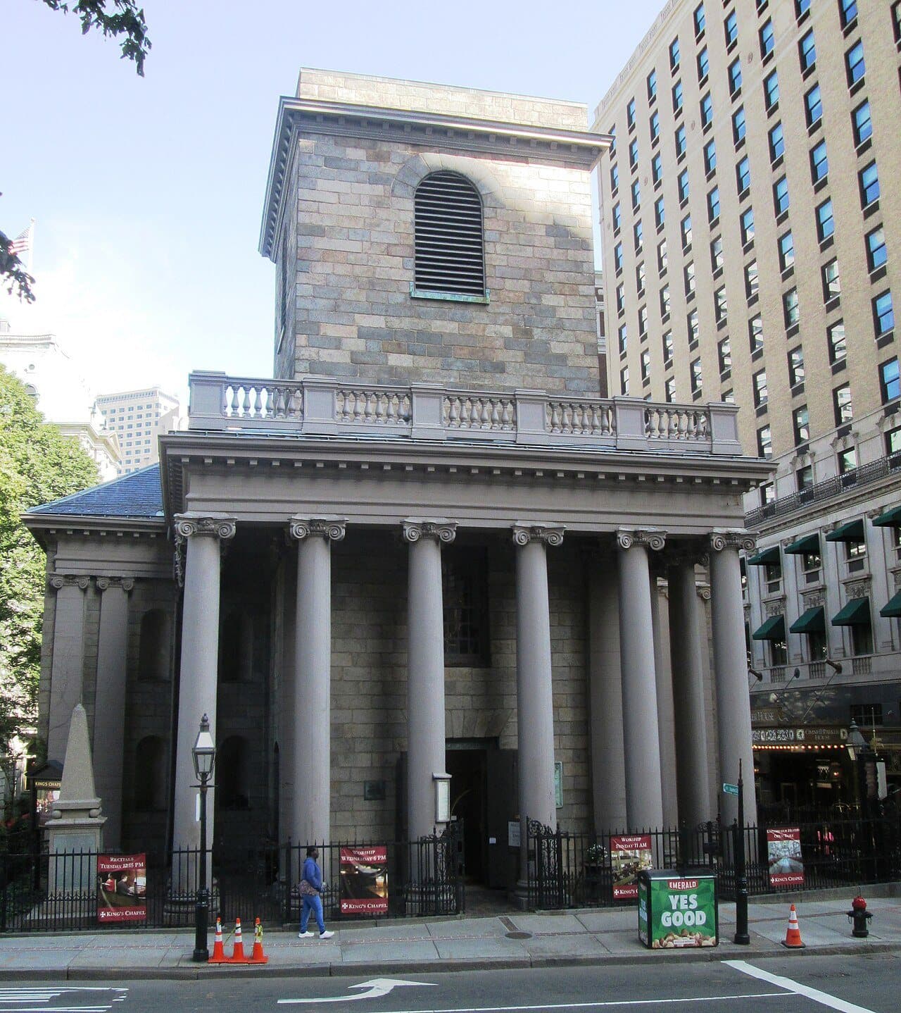 King's Chapel: A Granite Church Built Around a Wooden One