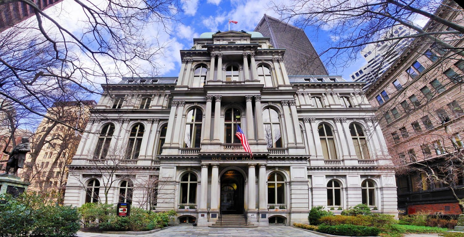 School Street: Old City Hall and Franklin
