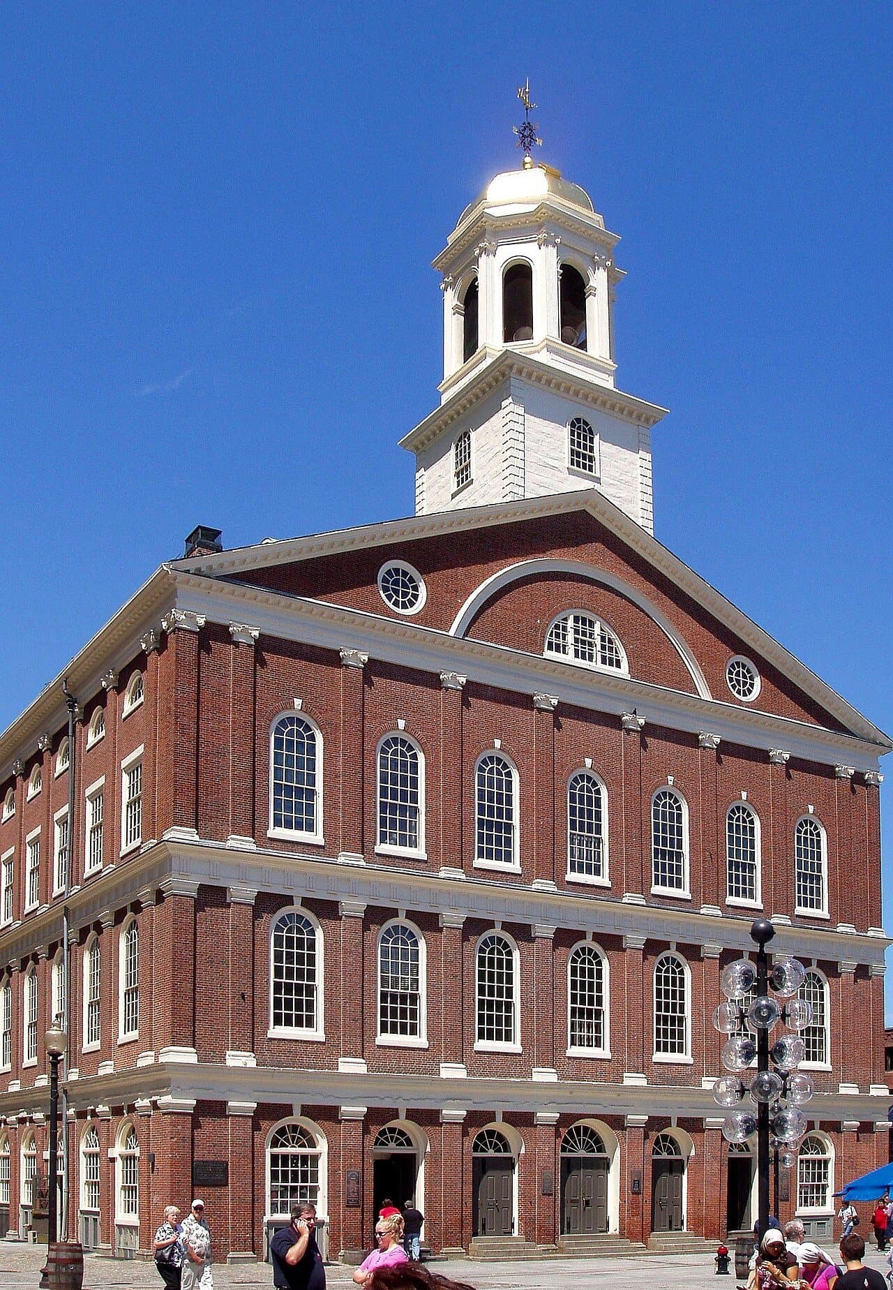 Faneuil Hall: Market Below, Meeting Hall Above