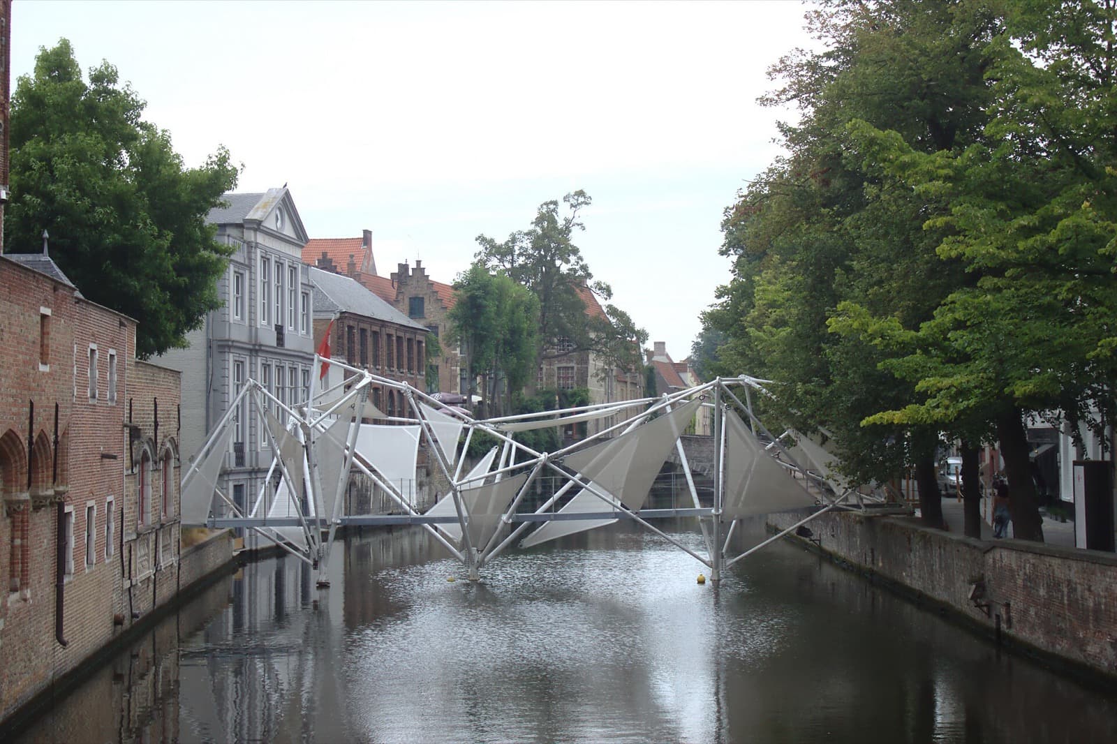 The Groenerei: The Greenest, Stillest Canal and Its Medieval Bridges
