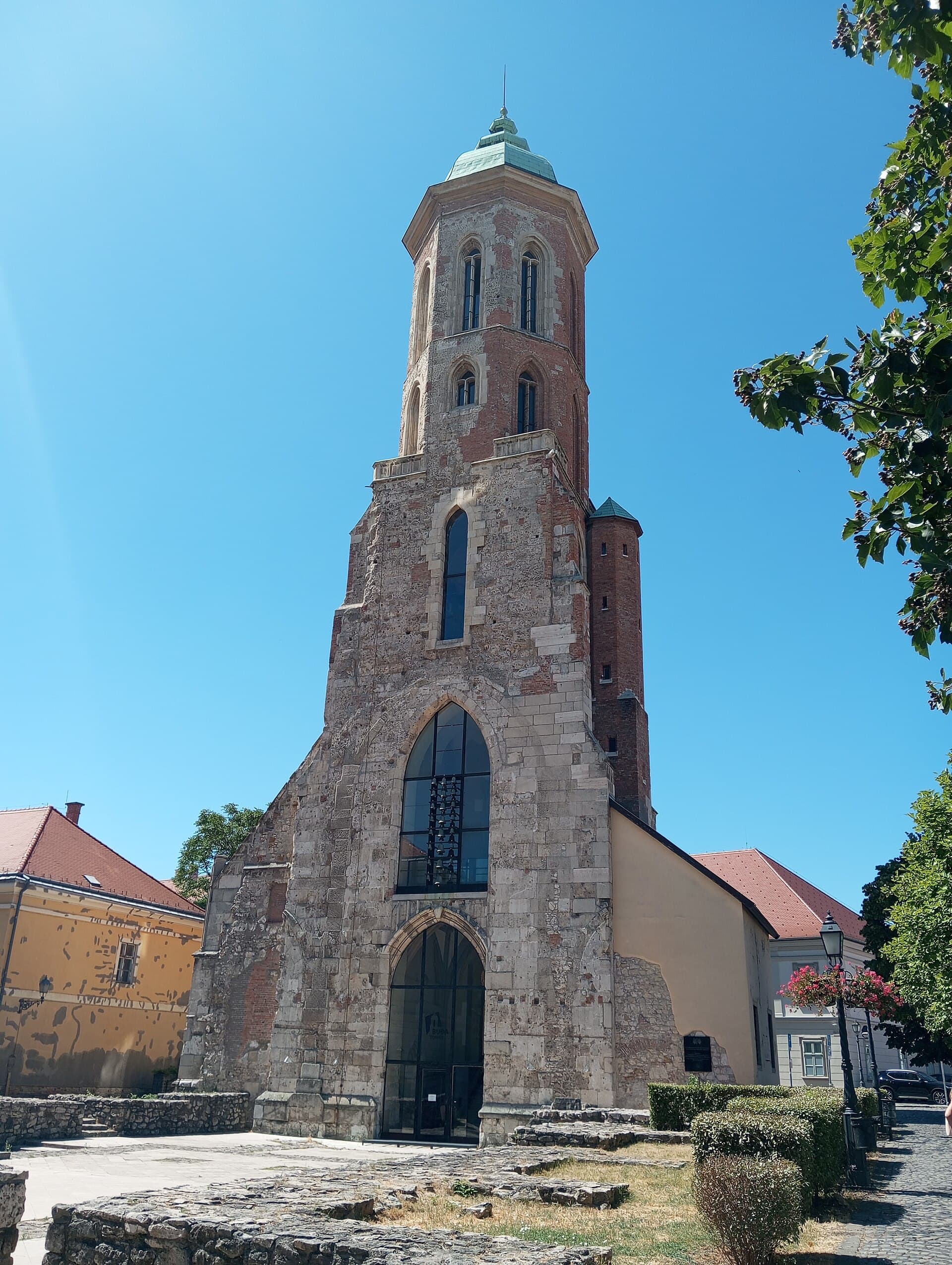 Mary Magdalene Tower: One Tower Left Standing