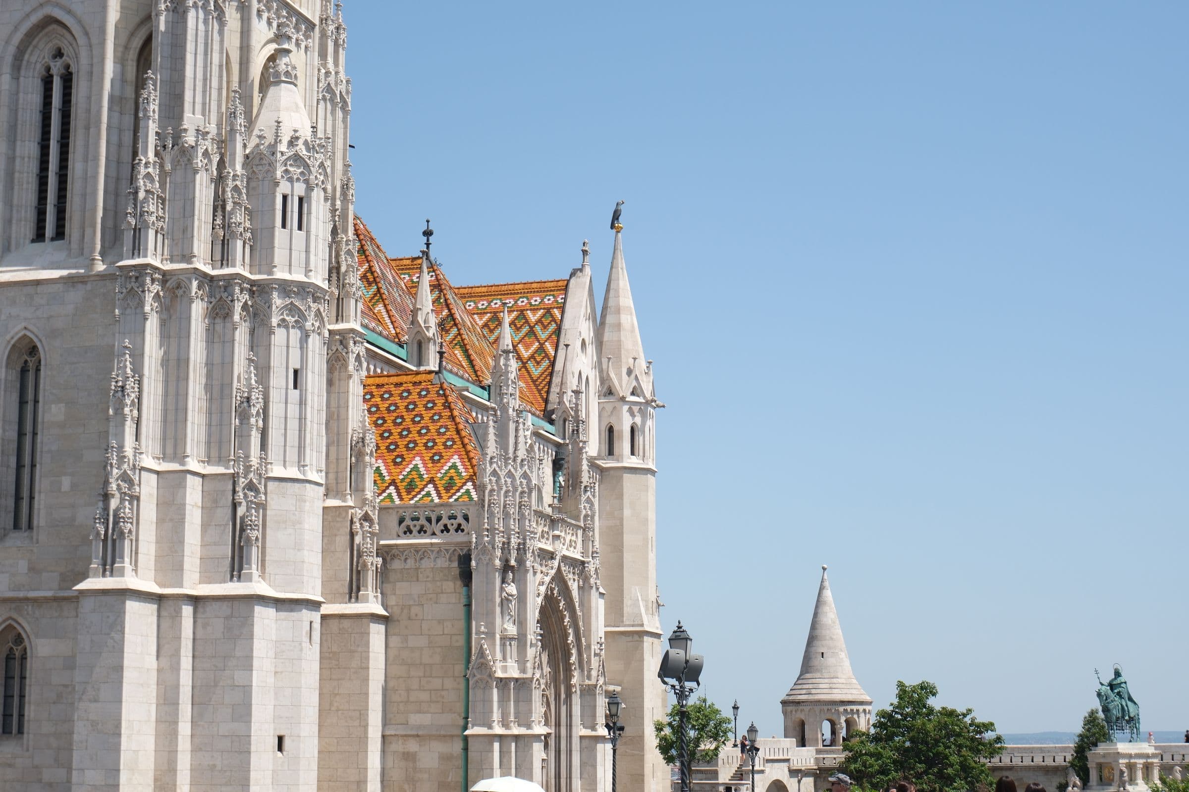 Matthias Church: Holy Trinity Square and the Plague Column