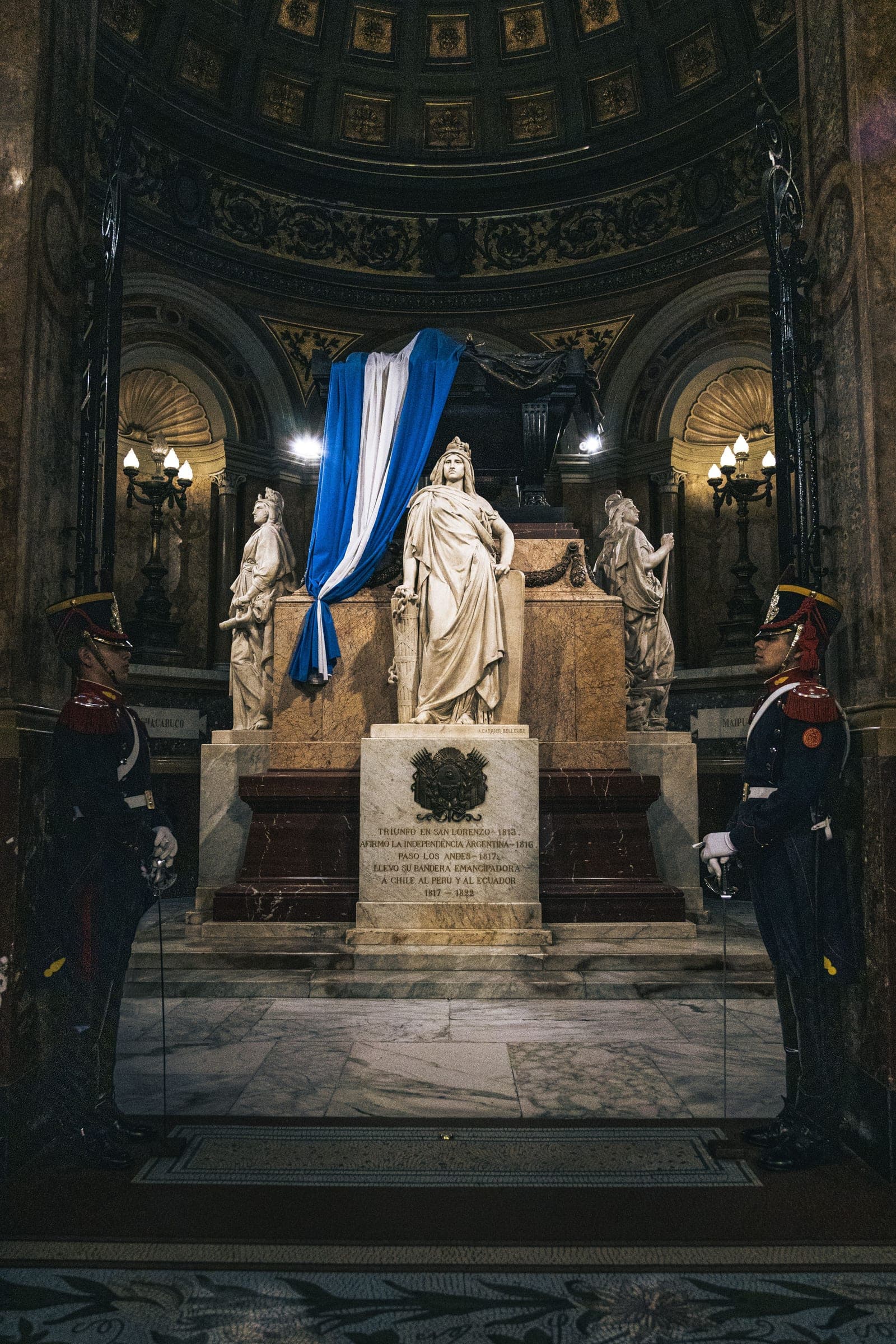 Metropolitan Cathedral: The General's Tilted Tomb
