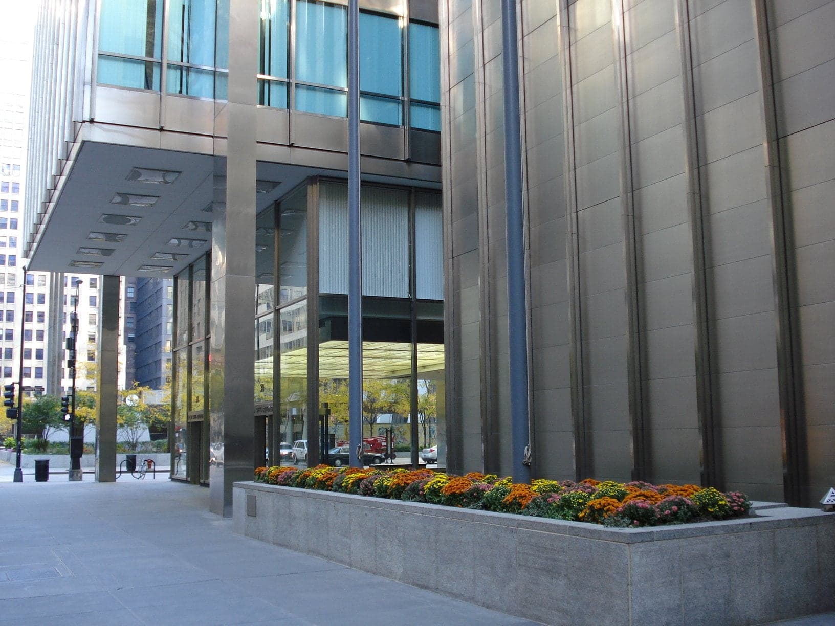 Inland Steel Building: The Frame Outside the Glass