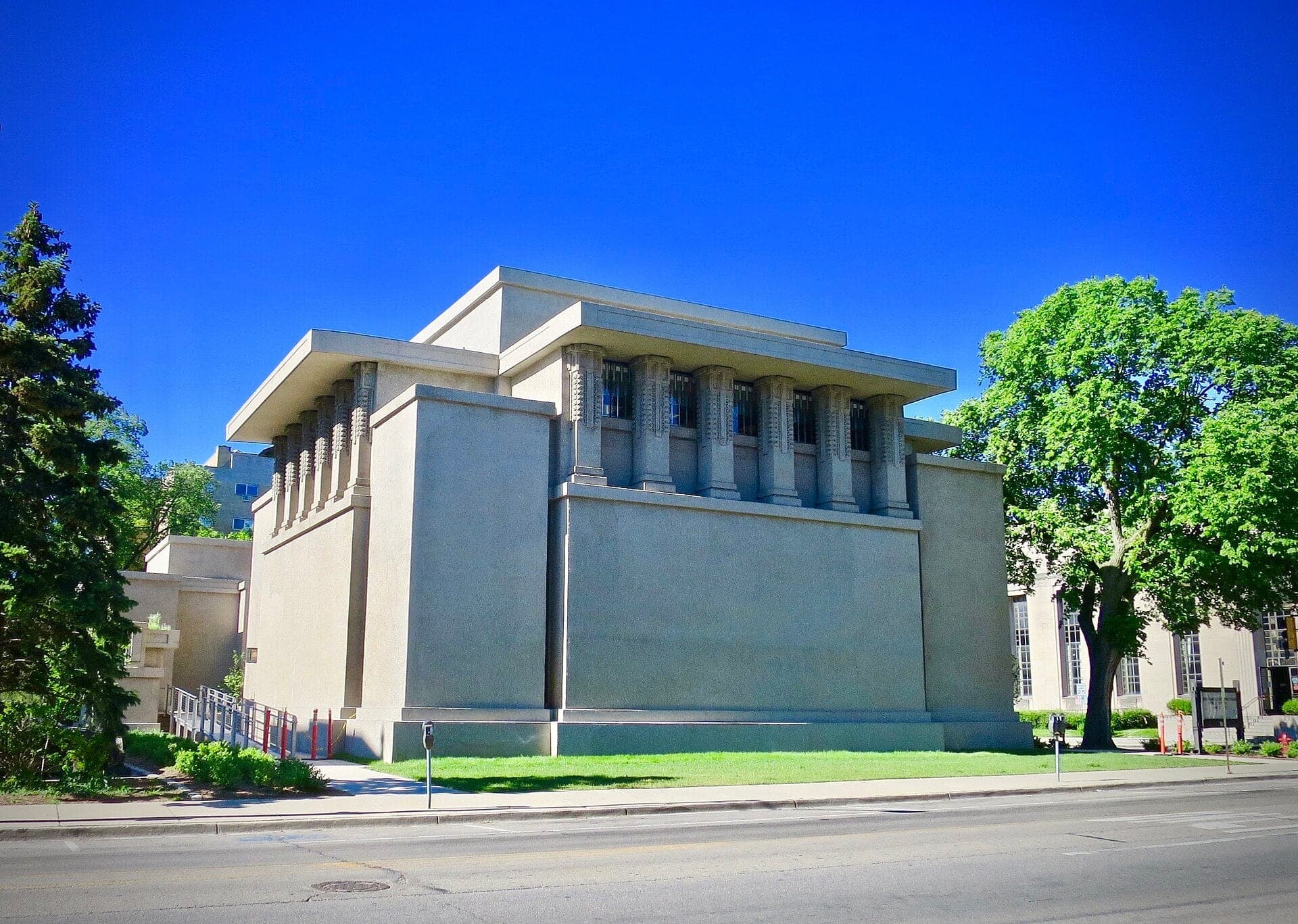 Unity Temple: A Church Cast in Concrete