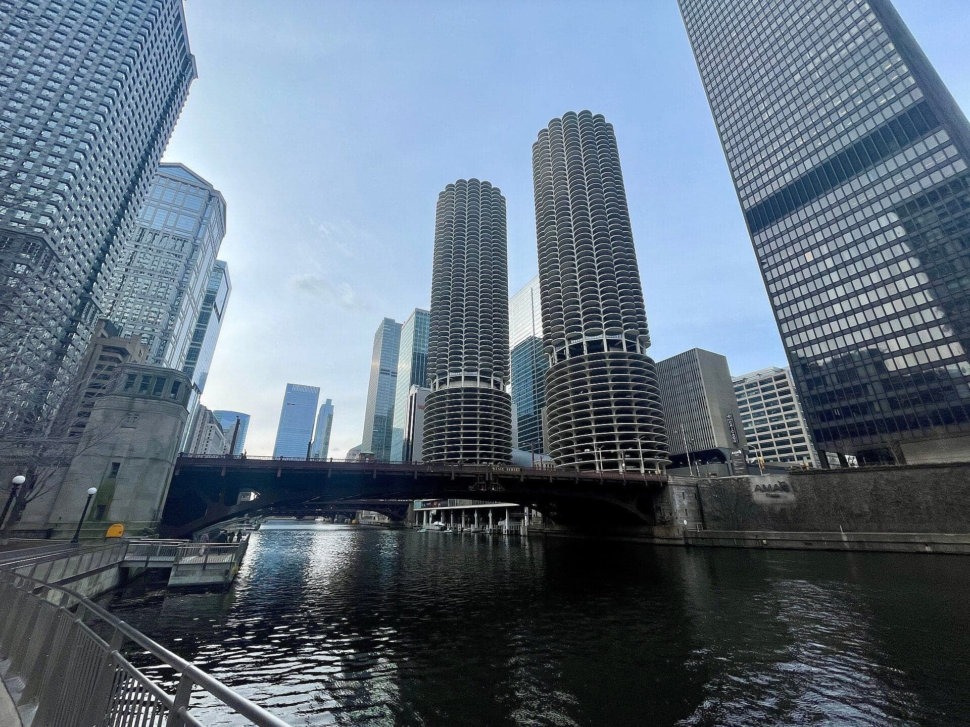 Marina City: Two Concrete Sunflowers