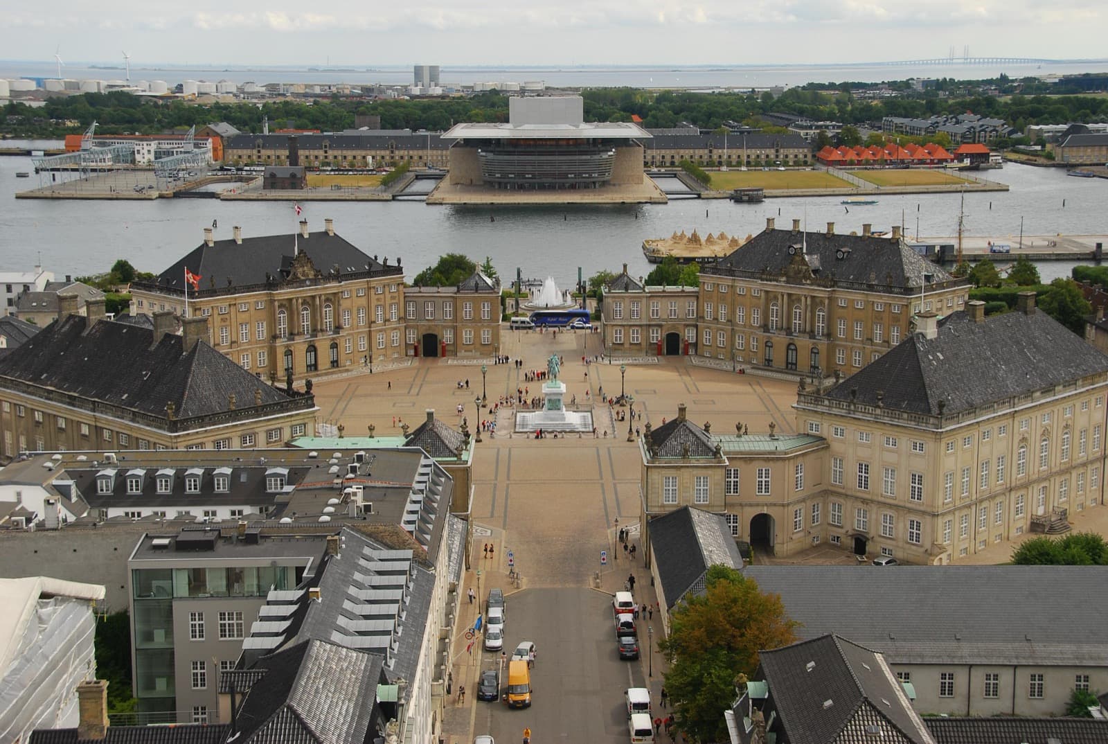 Amalienborg and the Copenhagen a King Drew on Purpose