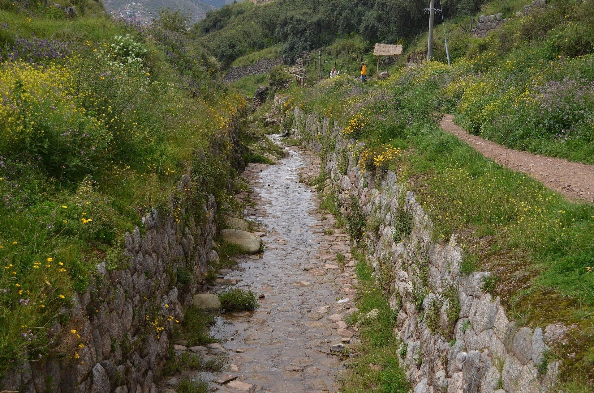 The Stone Channel: An Old Road Beside the Water