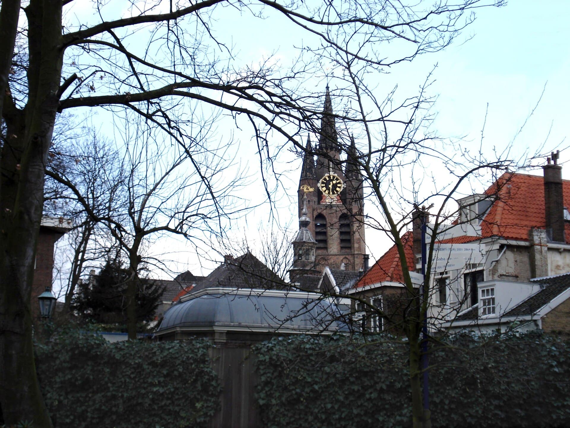The Oude Kerk: Vermeer's Grave Under a Leaning Tower