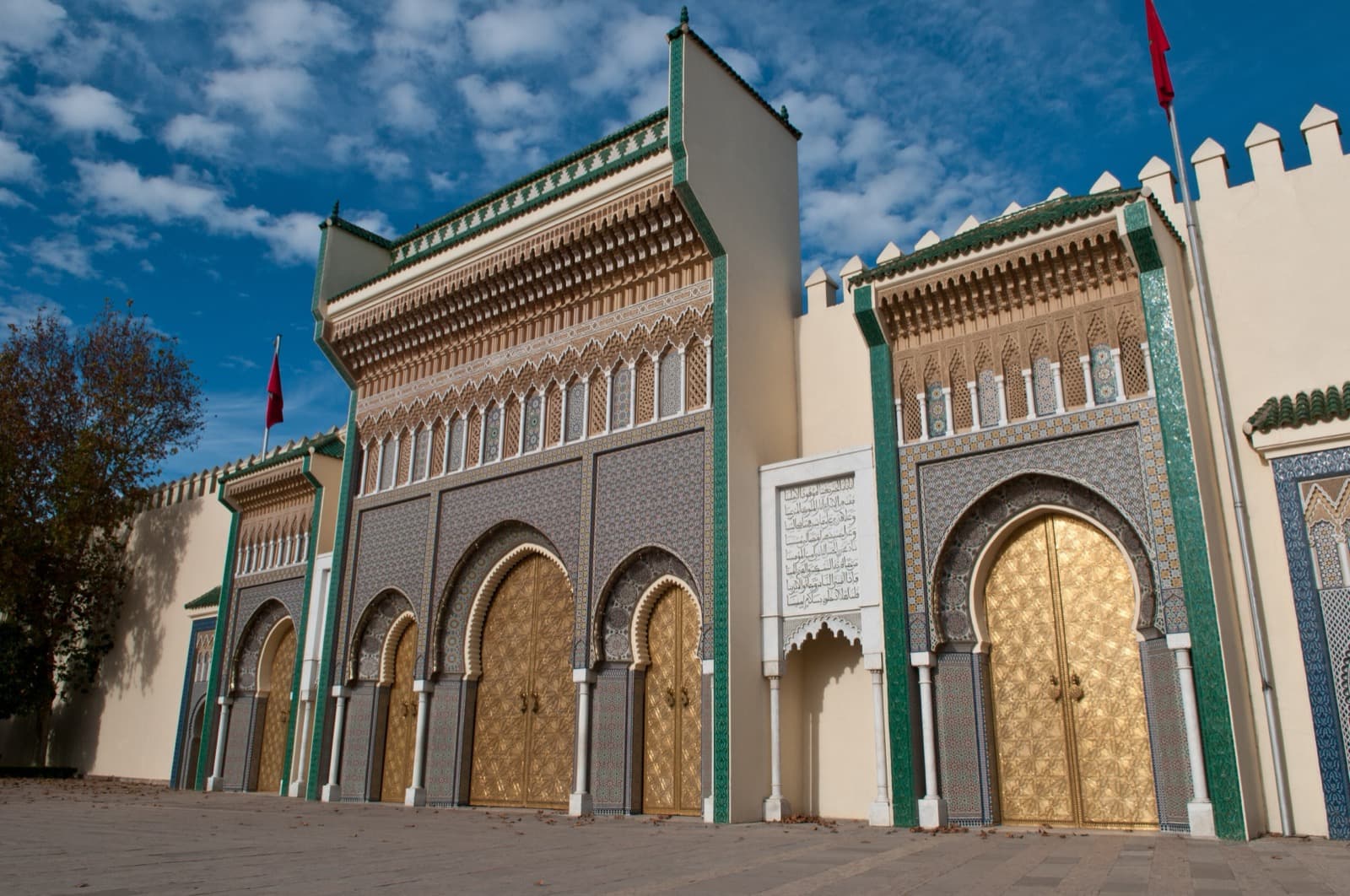 The Royal Palace Gates of Fez: Golden Doors to a City Within a City
