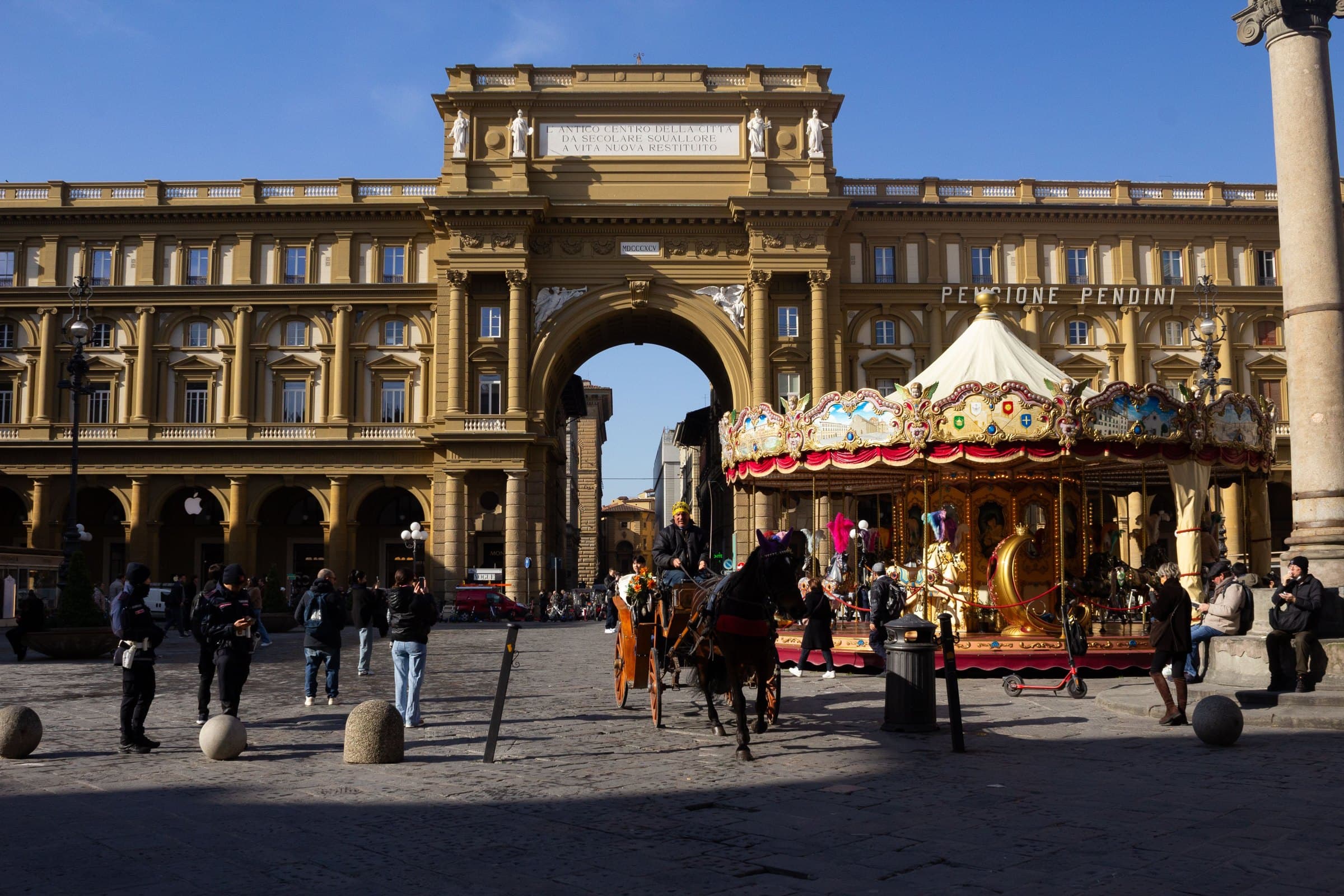 Piazza della Repubblica: The Old Market Cleared