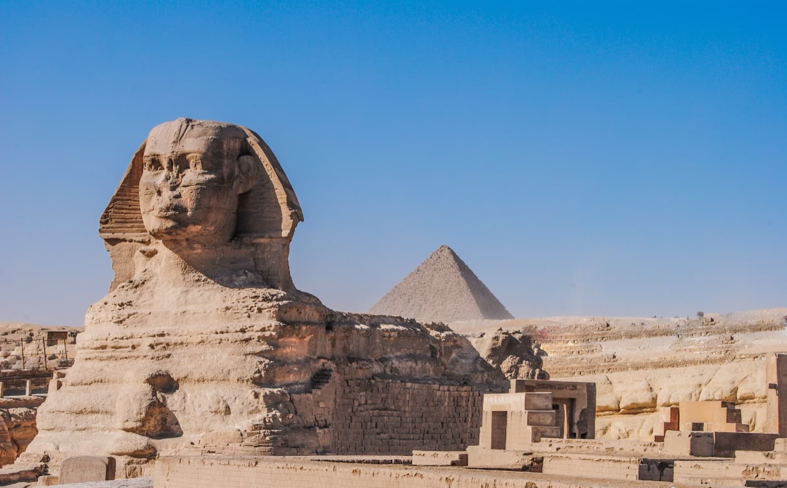 Giza: The Pyramids and the Sphinx