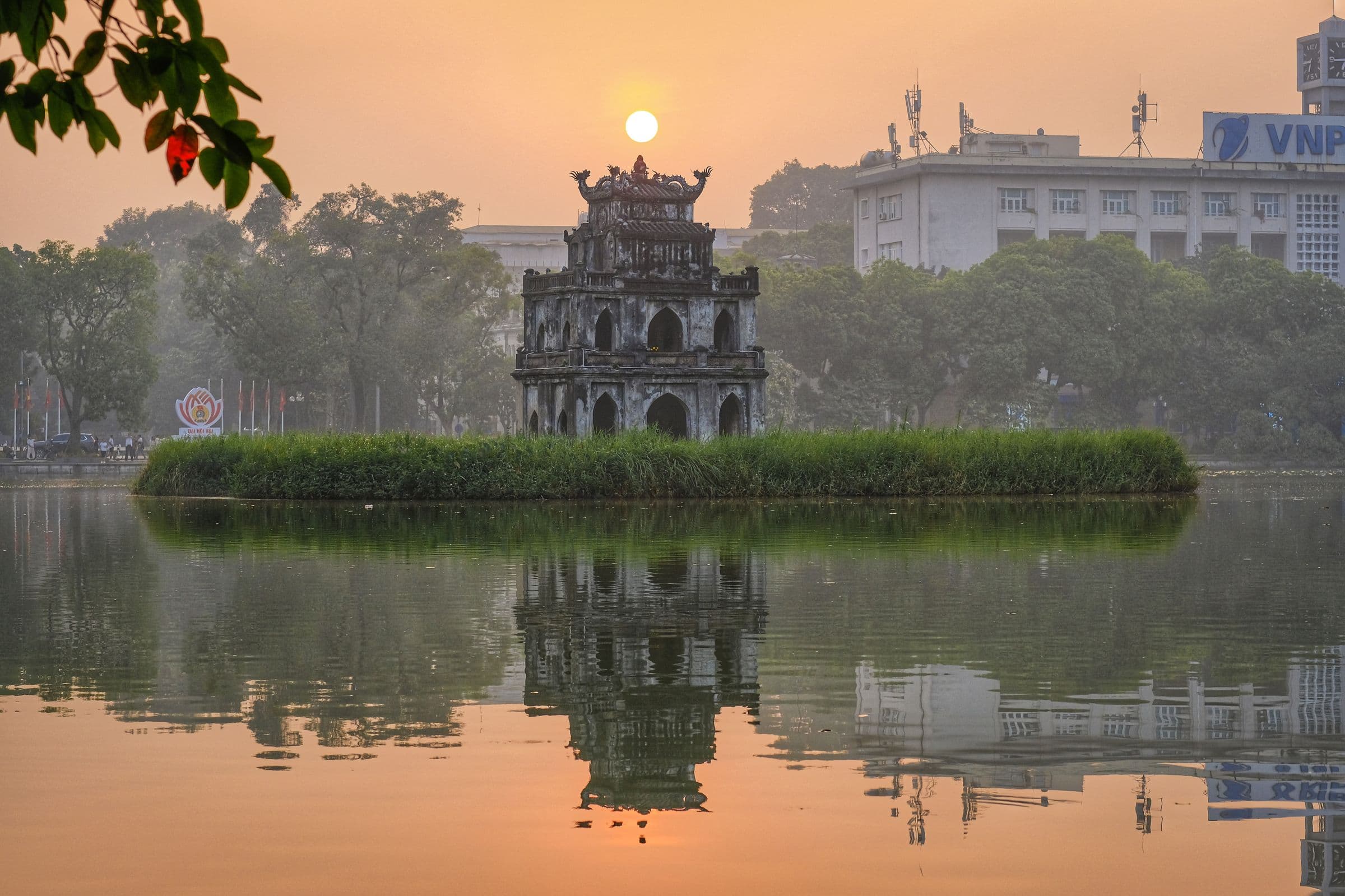 Hoan Kiem Lake and Ngoc Son Temple: The Lake of the Returned Sword