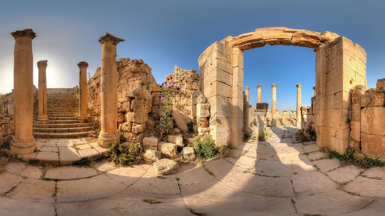 The Jerash Cathedral: A Church Built From a Temple, and the Sacred Way Behind It