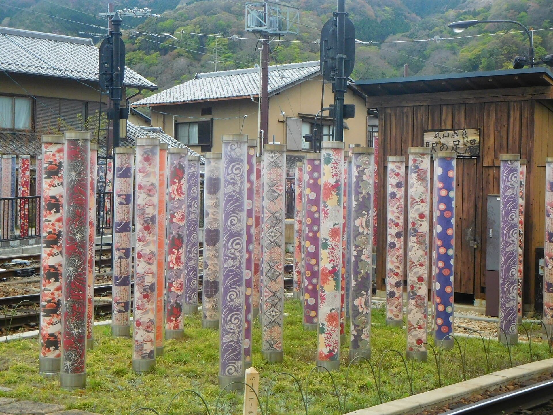 Kimono Forest: A Grove Made of Cloth
