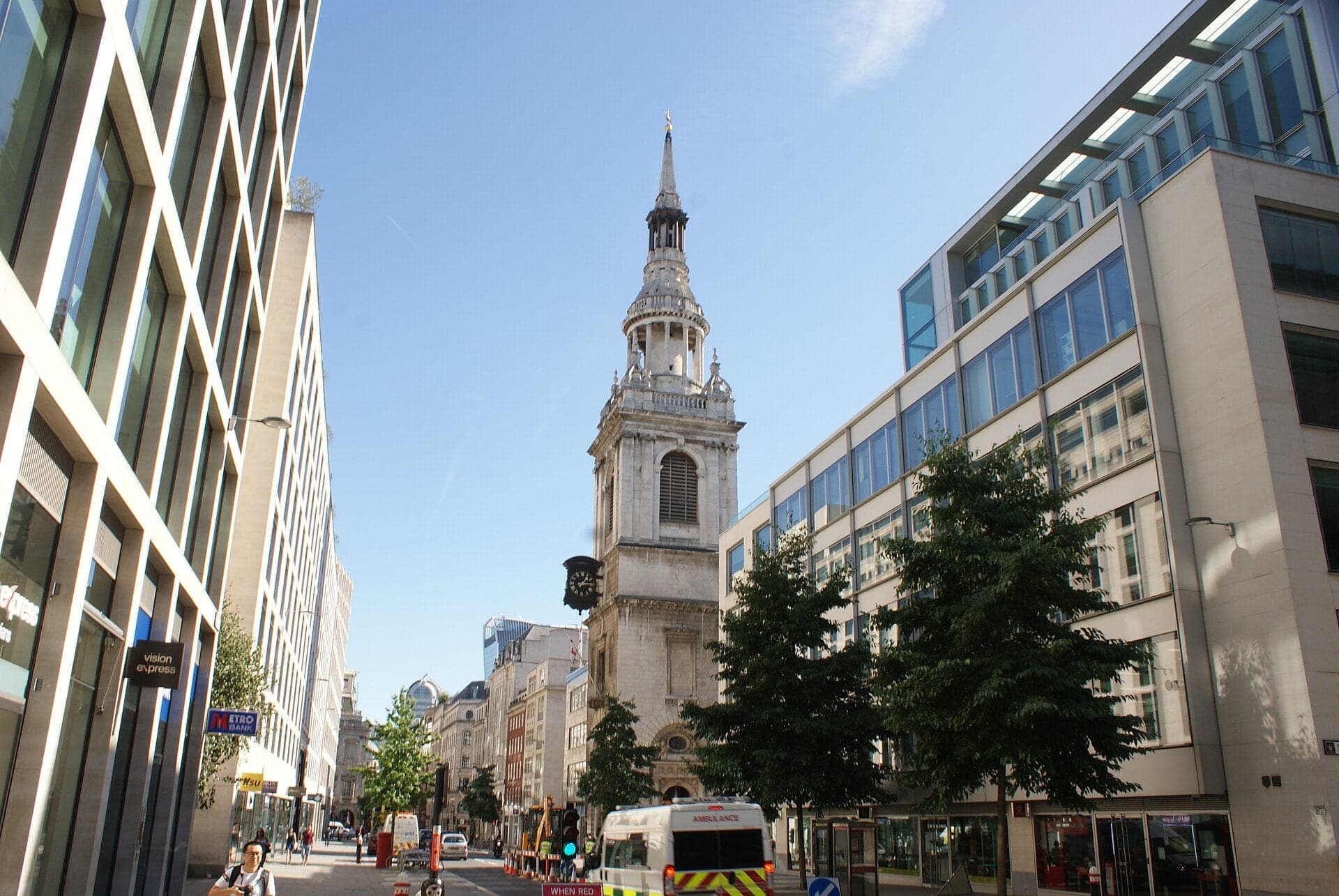 St Mary-le-Bow: Wren's Steeple over Cheapside