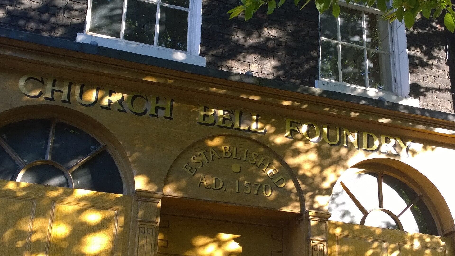 Whitechapel Bell Foundry: The Sign Above the Door