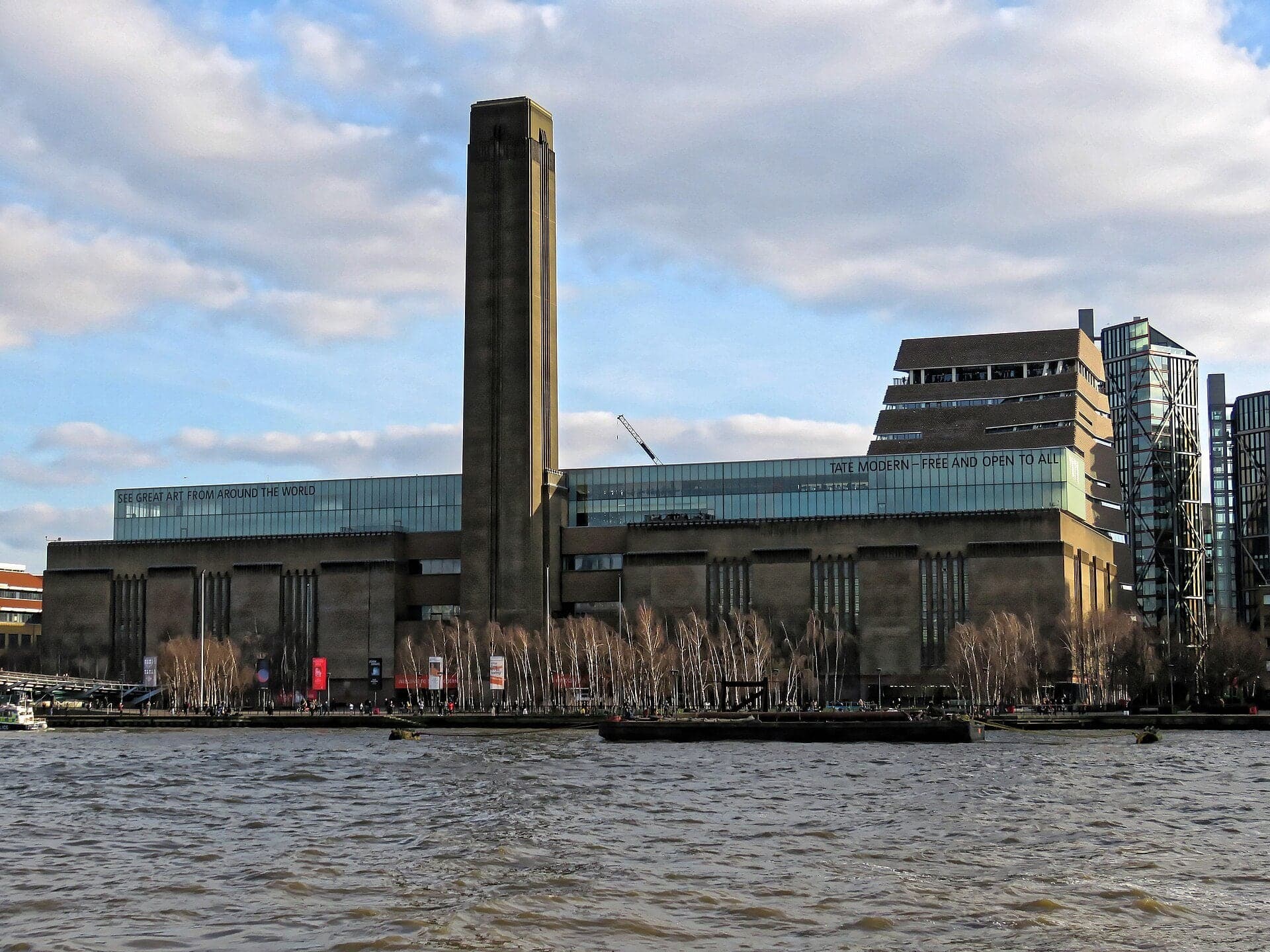 Tate Modern and St Paul's: A Chimney Below the Dome