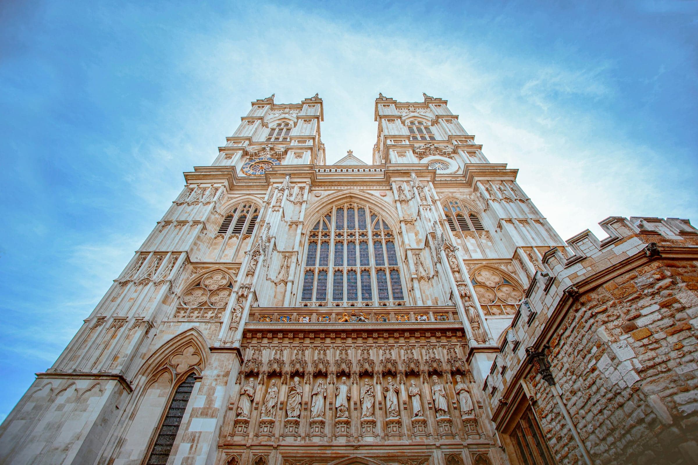 Westminster Abbey: Martyrs Over the Door