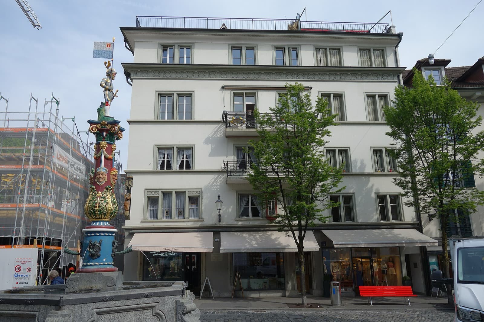 Kapellplatz: The Carnival Fountain