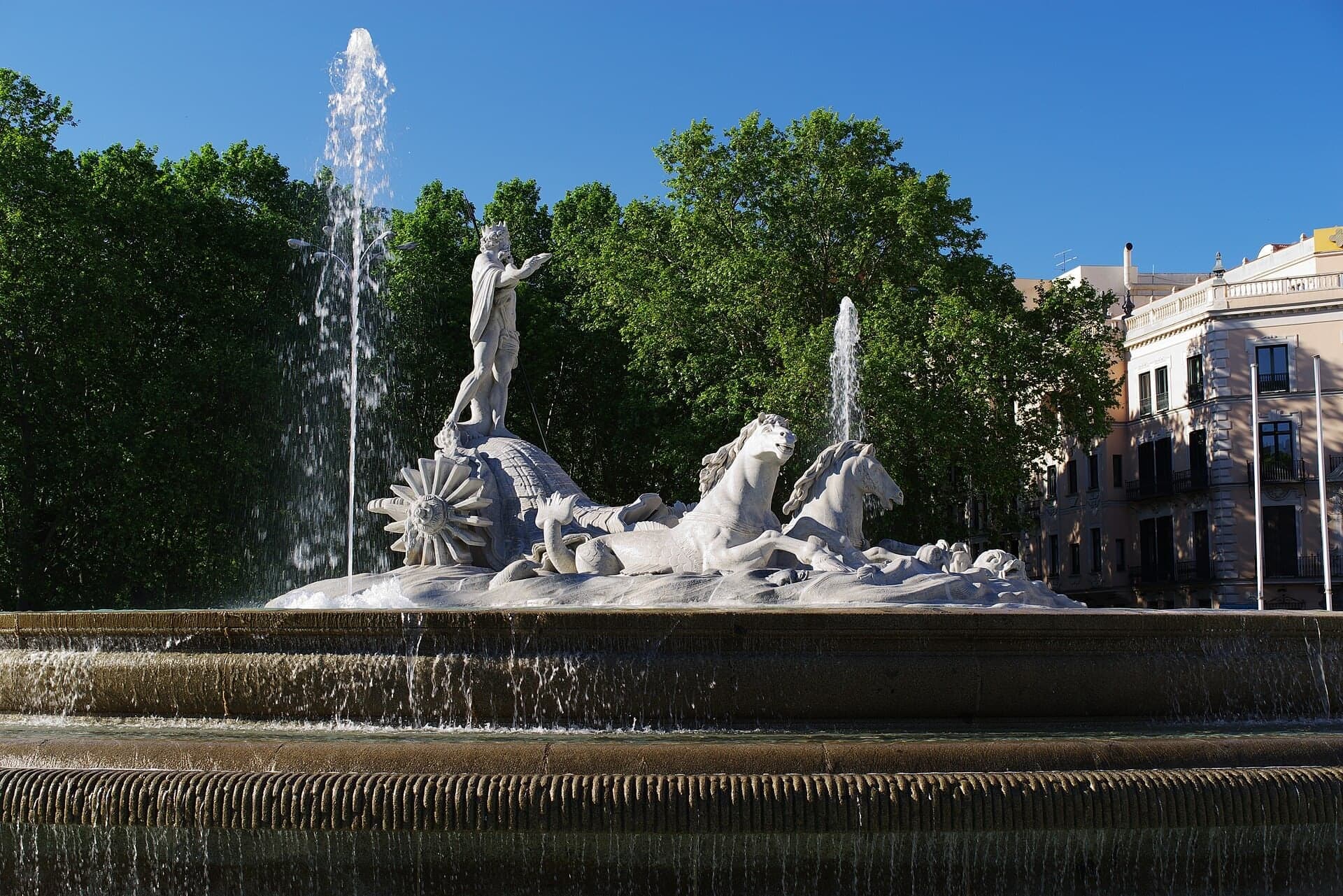 Fuente de Neptuno: The Thyssen and the Ritz