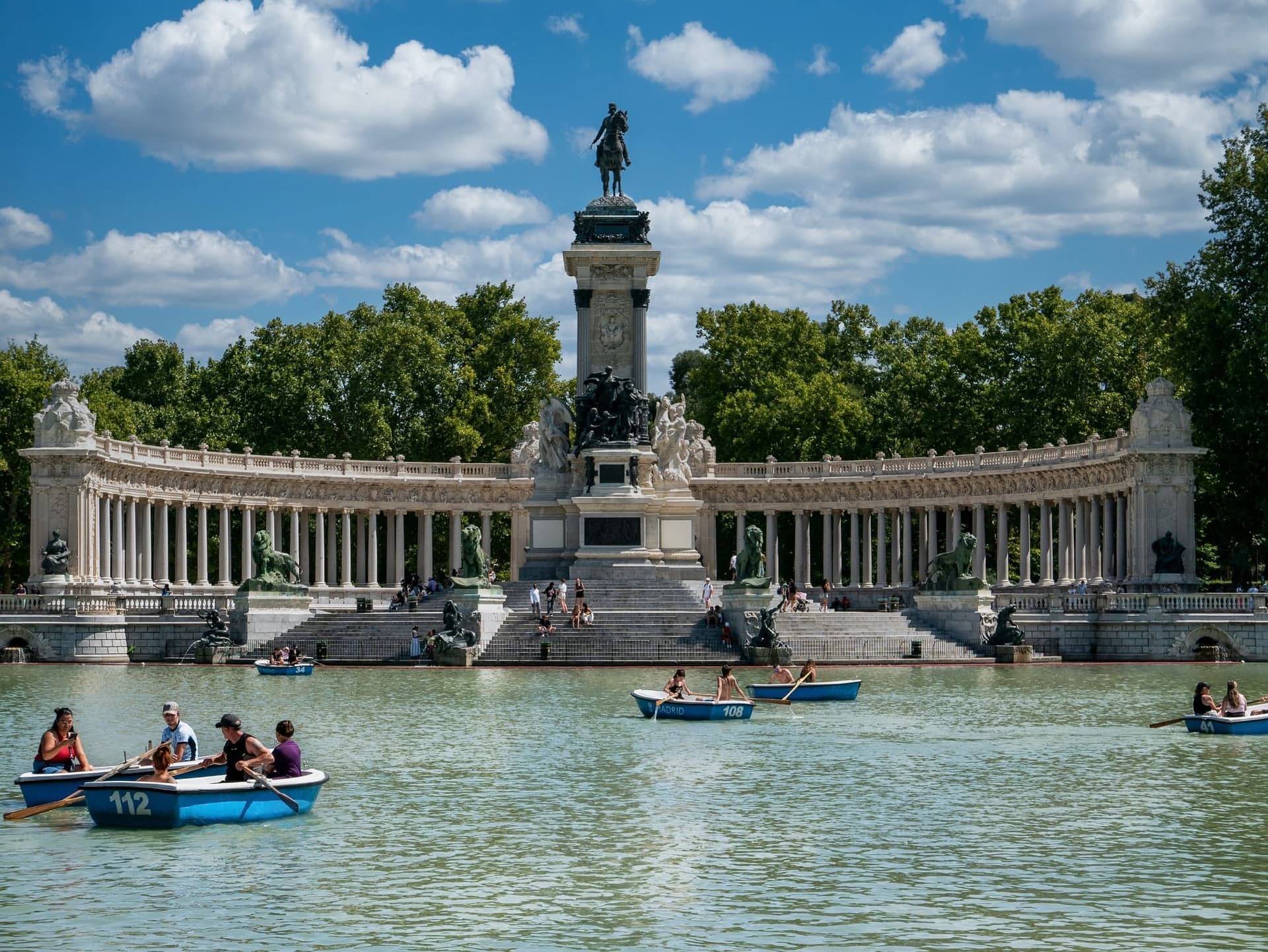 Estanque Grande and Alfonso XII