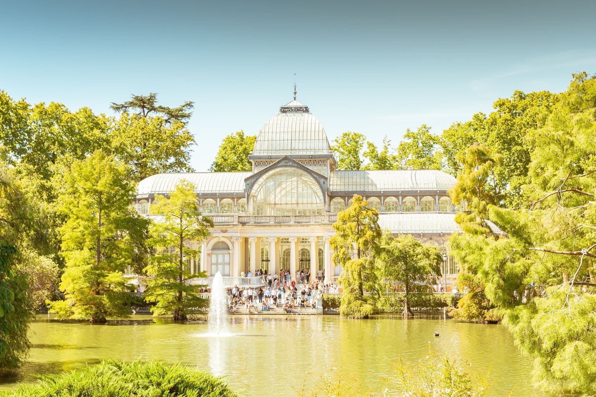Palacio de Cristal and the Swamp Cypresses