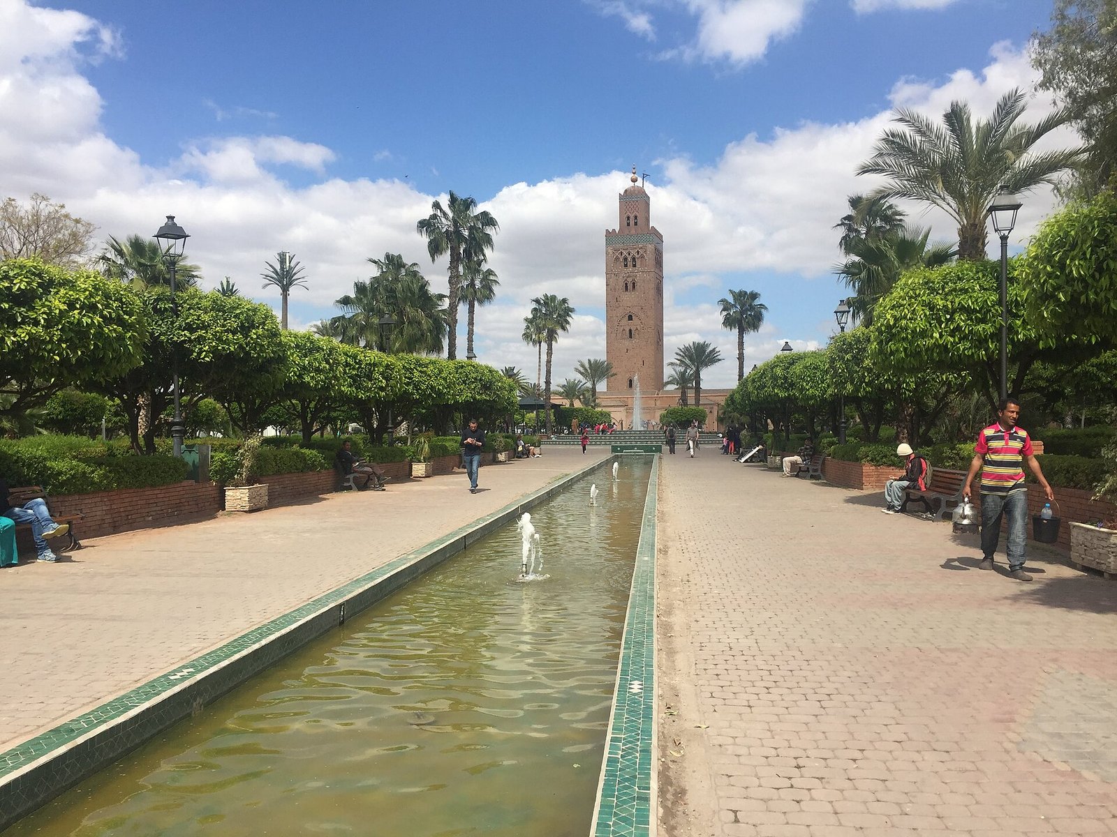 Koutoubia Gardens: Near Morocco's Earliest Four-Part Garden