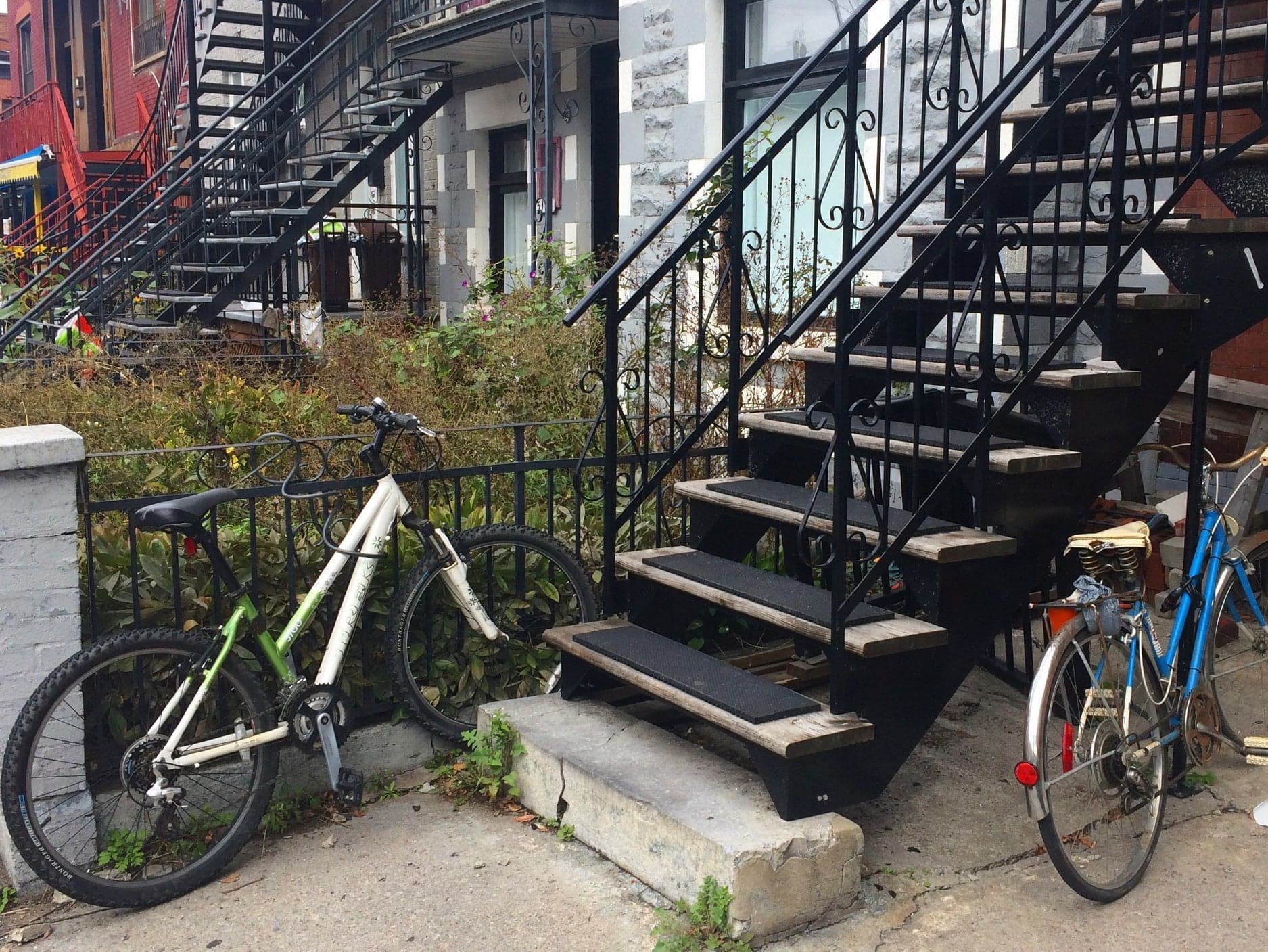 Rue Clark: Montreal's Outside Staircases