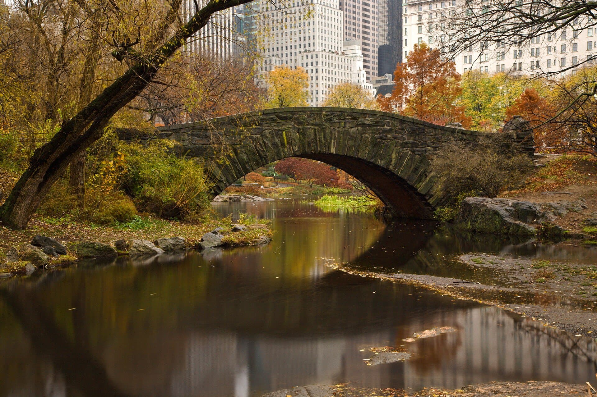 Gapstow Bridge: Billionaires' Row Over the Pond