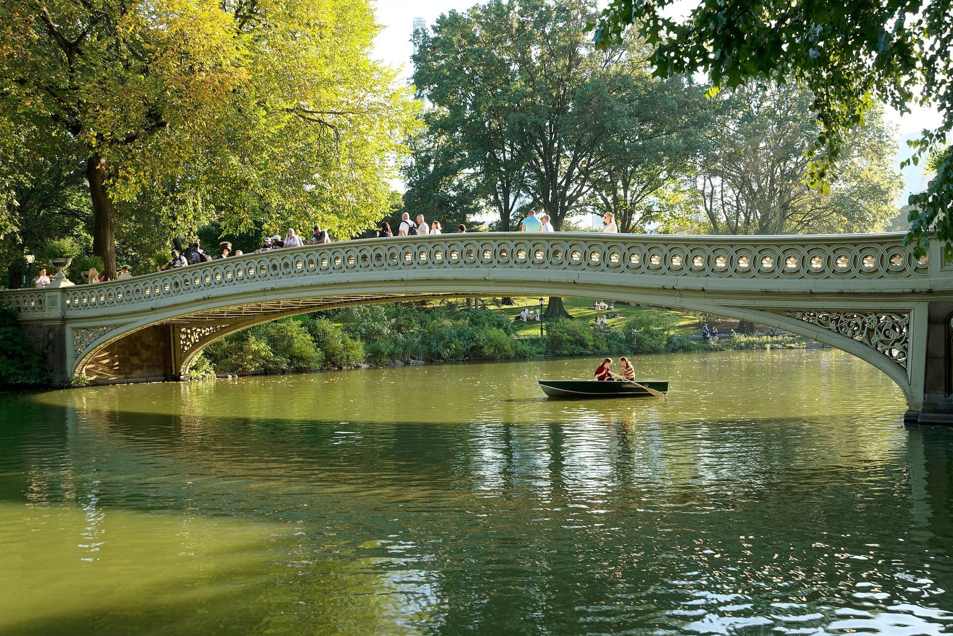 Cherry Hill: The View of Bow Bridge