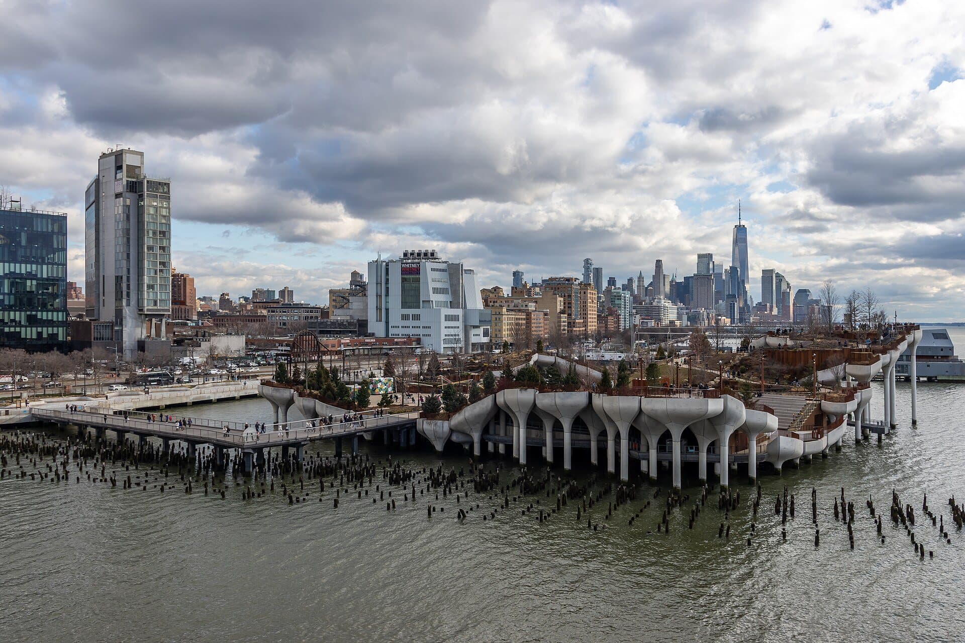 Little Island: A Park on Old Pier Stumps